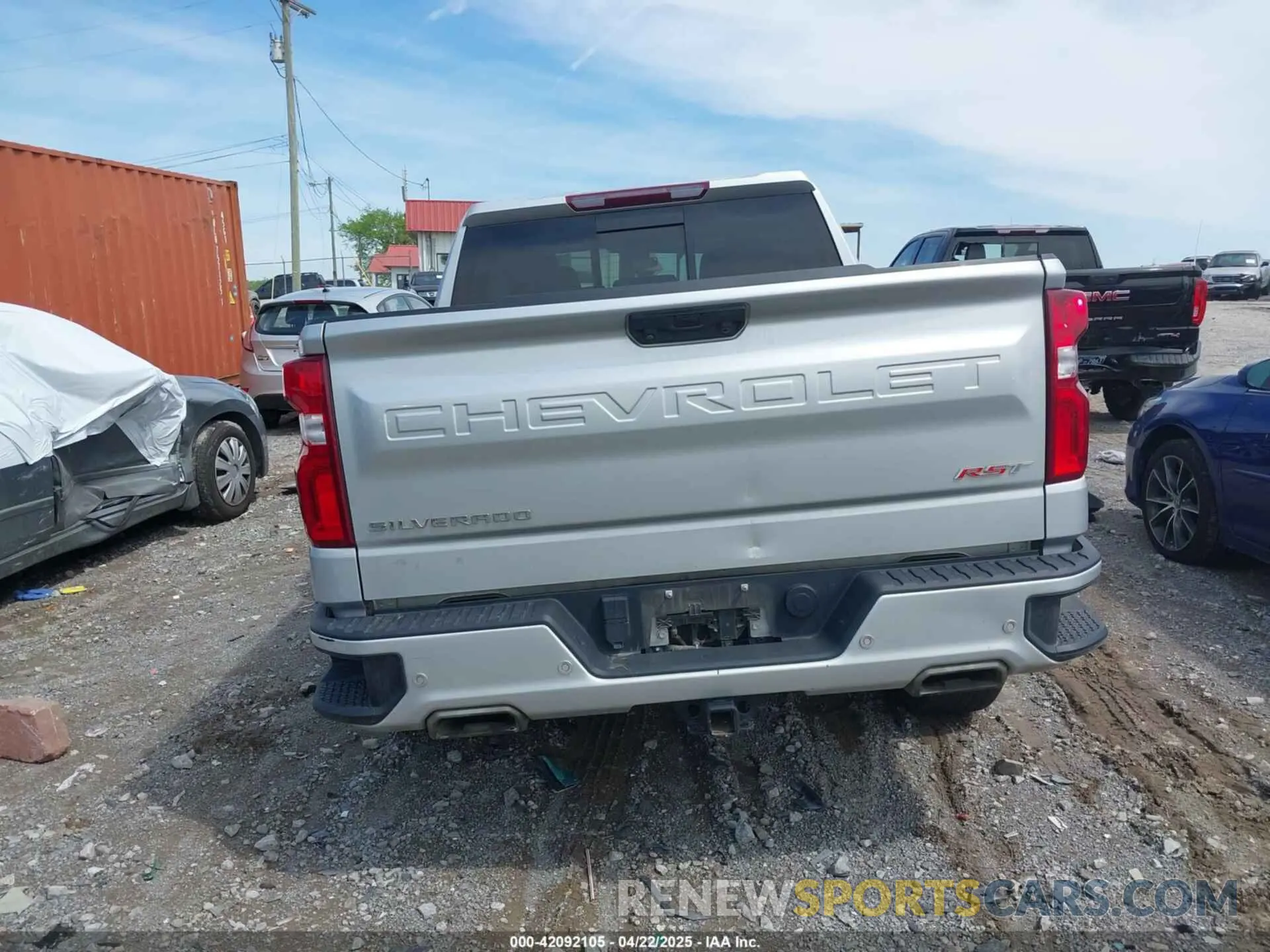 16 Photograph of a damaged car 1GCUDEED9NZ531800 CHEVROLET SILVERADO 1500 2022