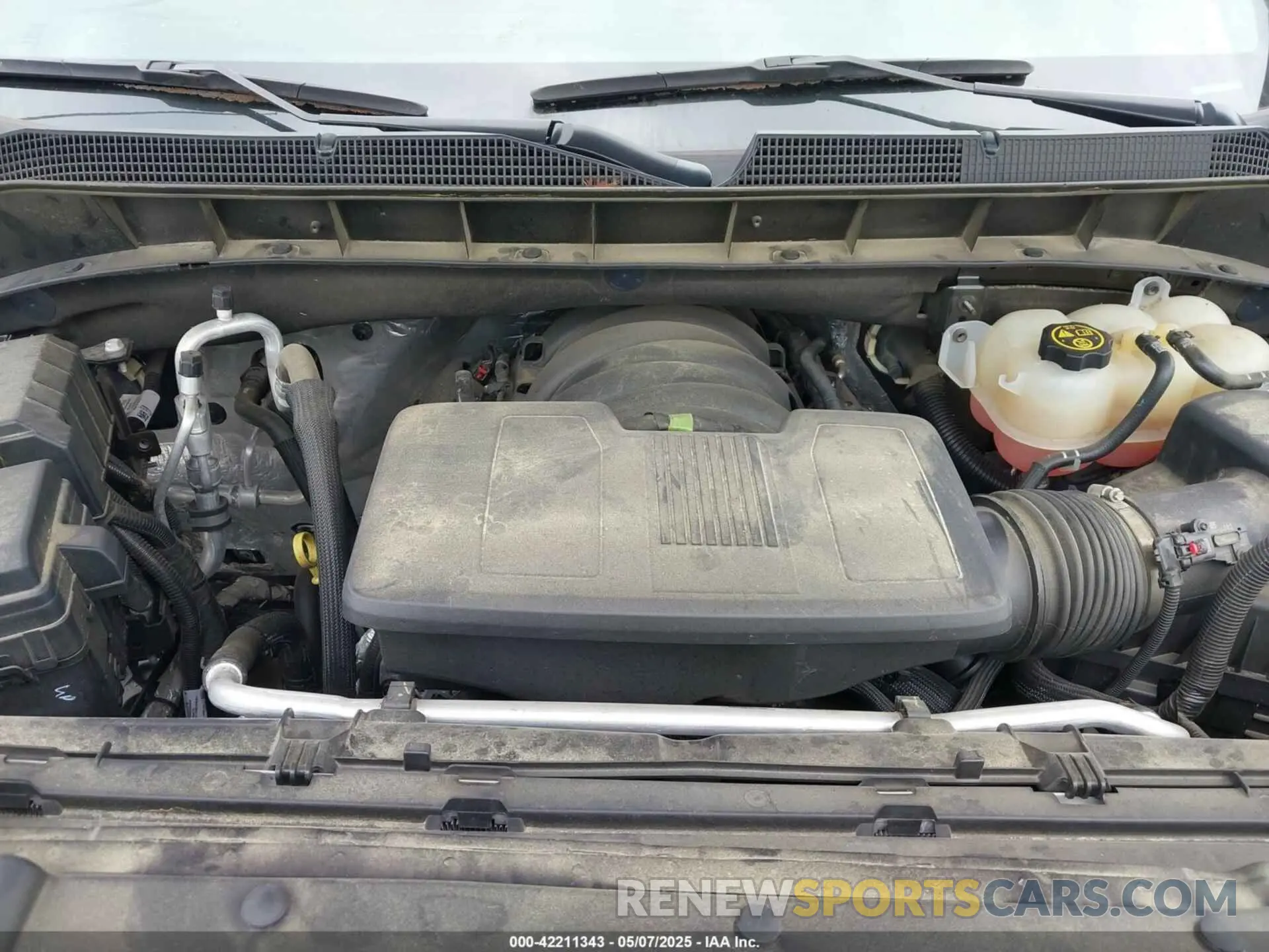 10 Photograph of a damaged car 1GCUDEEDXNZ531126 CHEVROLET SILVERADO 1500 2022