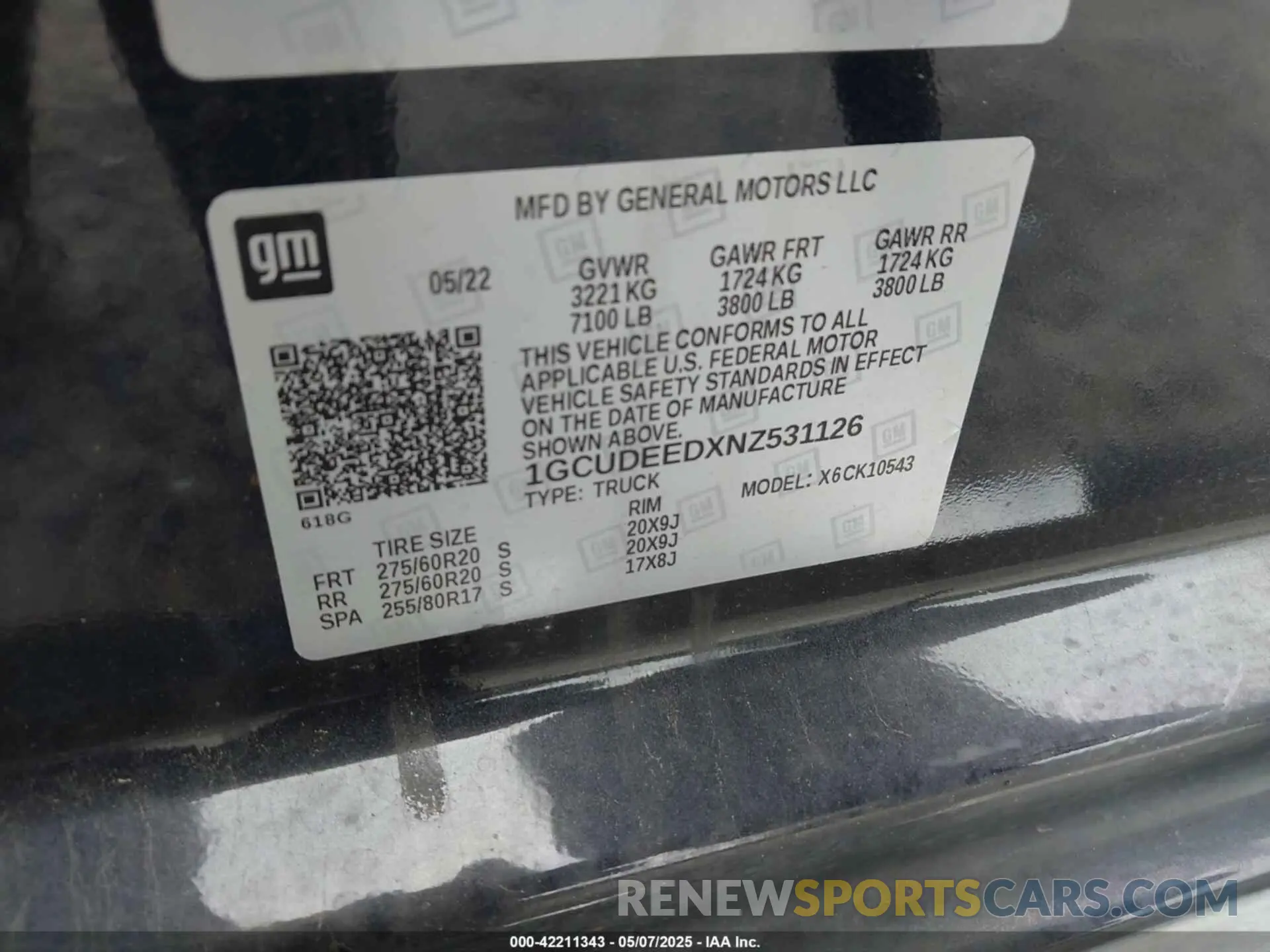 9 Photograph of a damaged car 1GCUDEEDXNZ531126 CHEVROLET SILVERADO 1500 2022