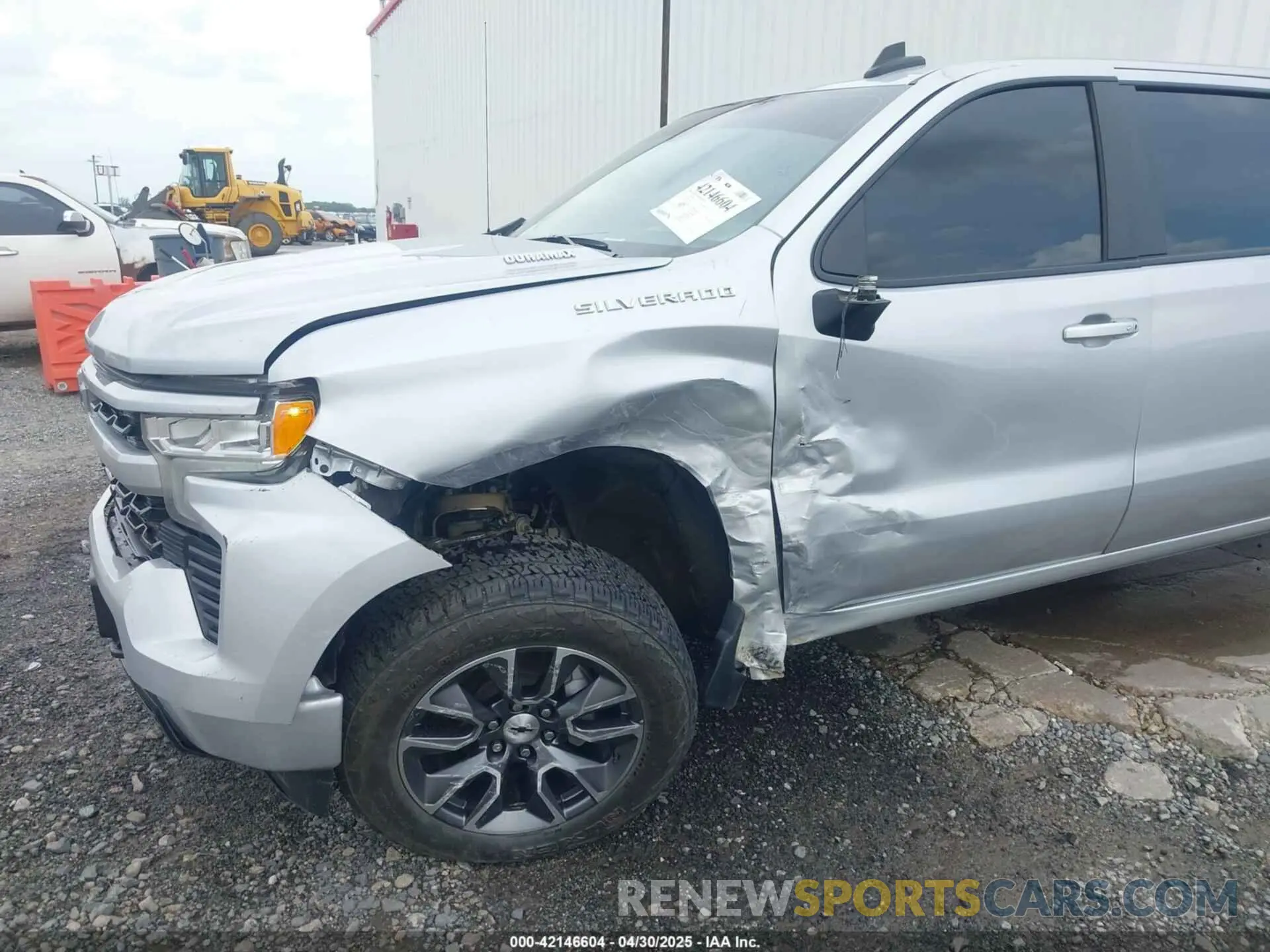 6 Photograph of a damaged car 1GCUDEET8NZ571342 CHEVROLET SILVERADO 1500 2022