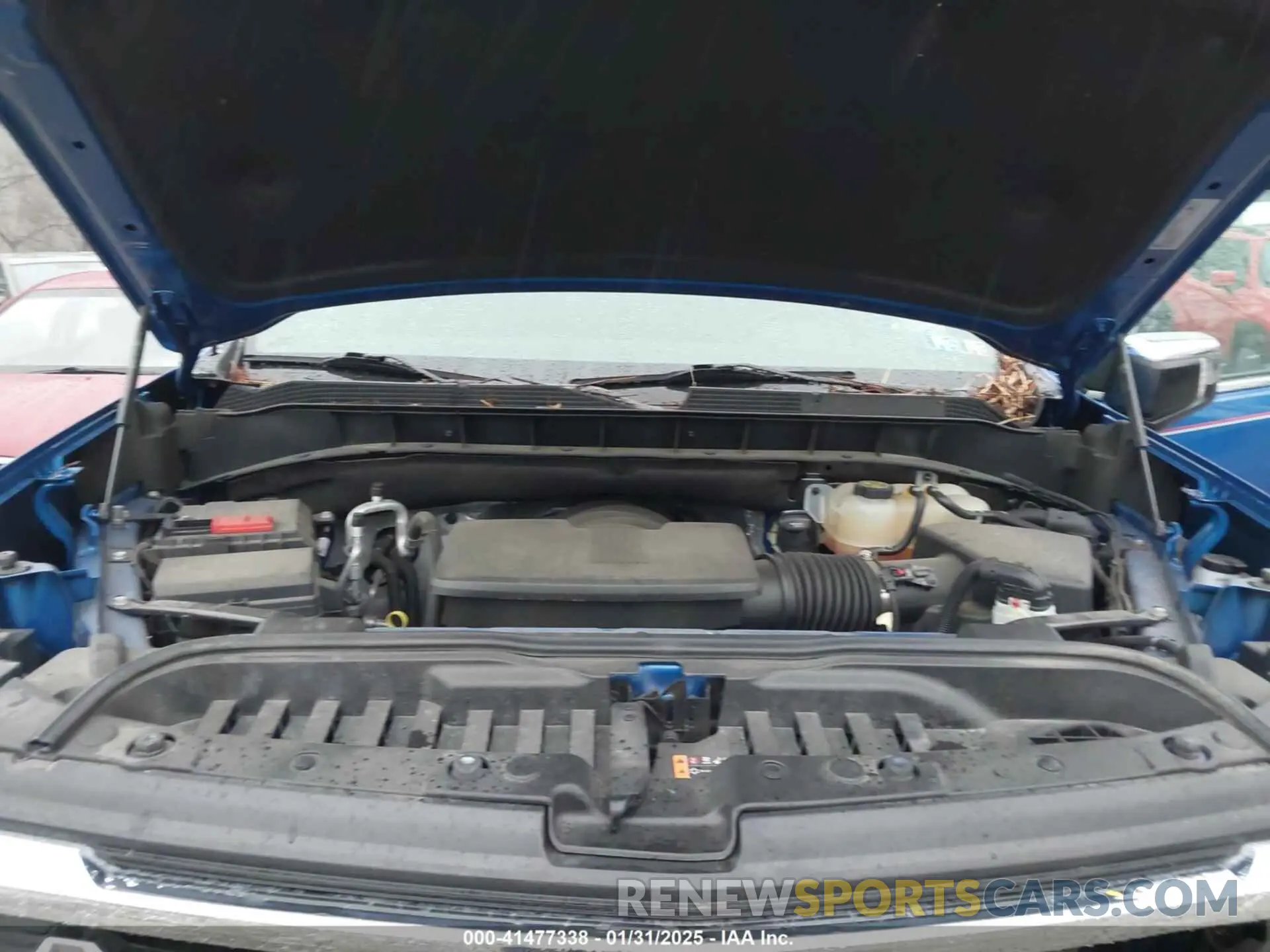 10 Photograph of a damaged car 1GCUDGED7NZ555928 CHEVROLET SILVERADO 1500 2022