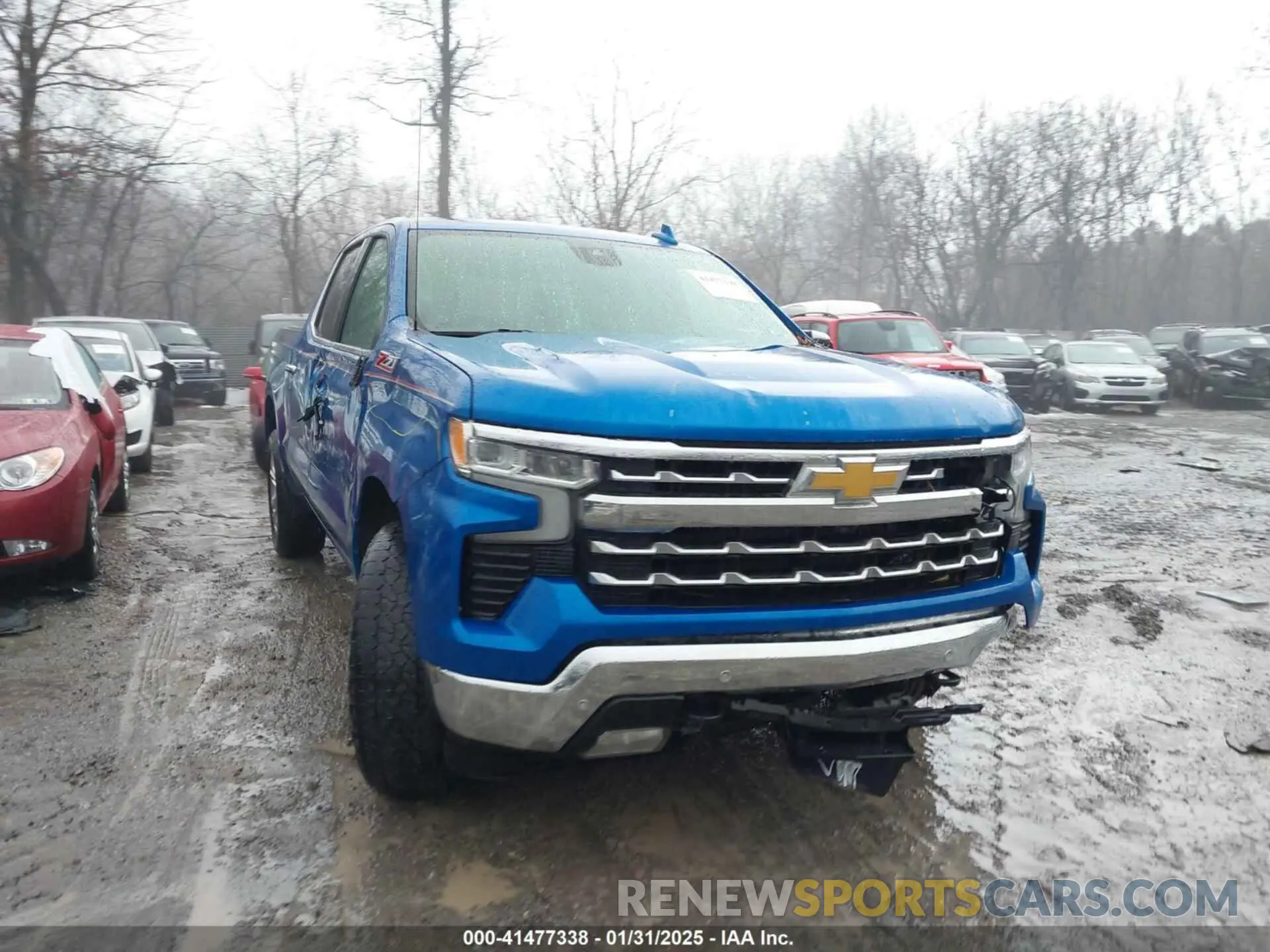 12 Photograph of a damaged car 1GCUDGED7NZ555928 CHEVROLET SILVERADO 1500 2022
