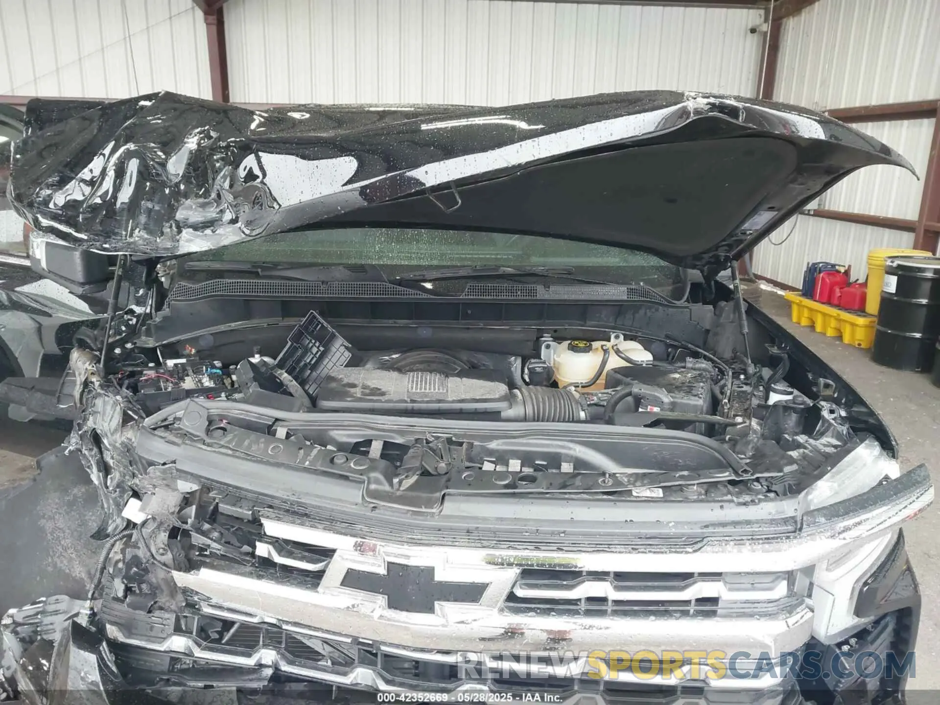 10 Photograph of a damaged car 1GCUDGED9NZ539780 CHEVROLET SILVERADO 1500 2022