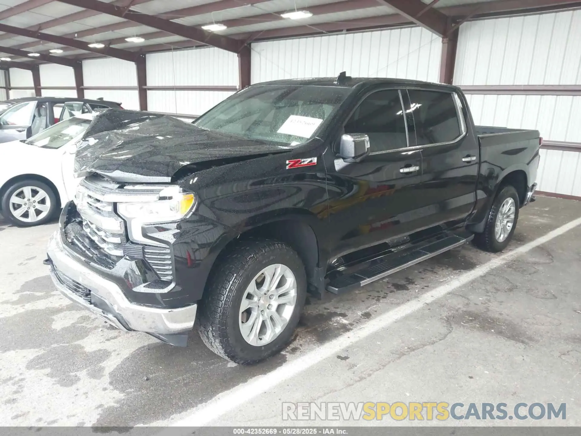 2 Photograph of a damaged car 1GCUDGED9NZ539780 CHEVROLET SILVERADO 1500 2022