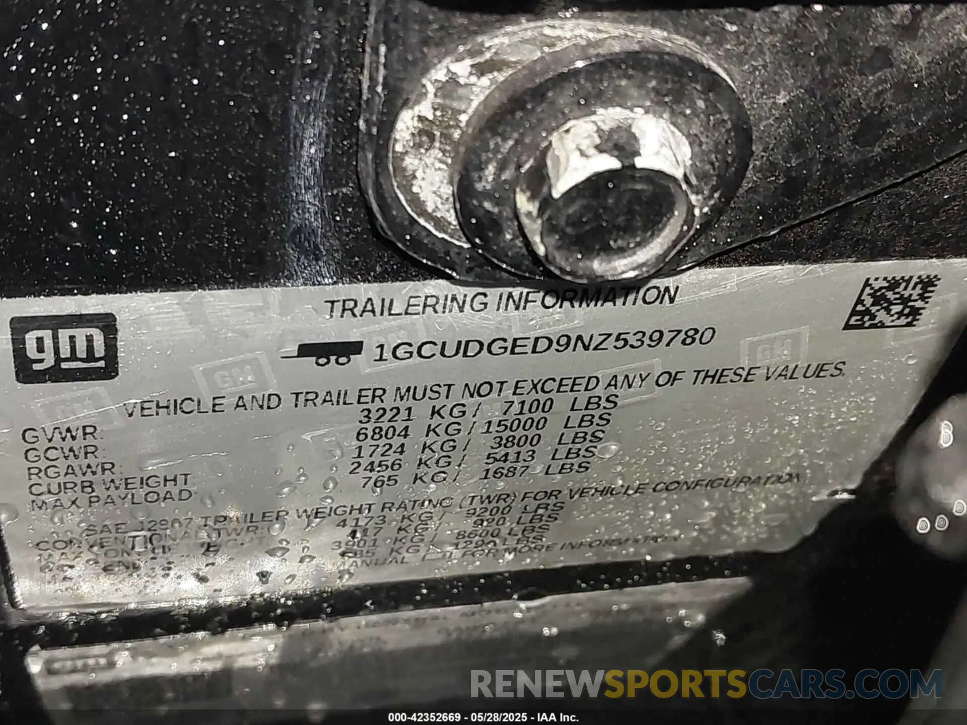 9 Photograph of a damaged car 1GCUDGED9NZ539780 CHEVROLET SILVERADO 1500 2022