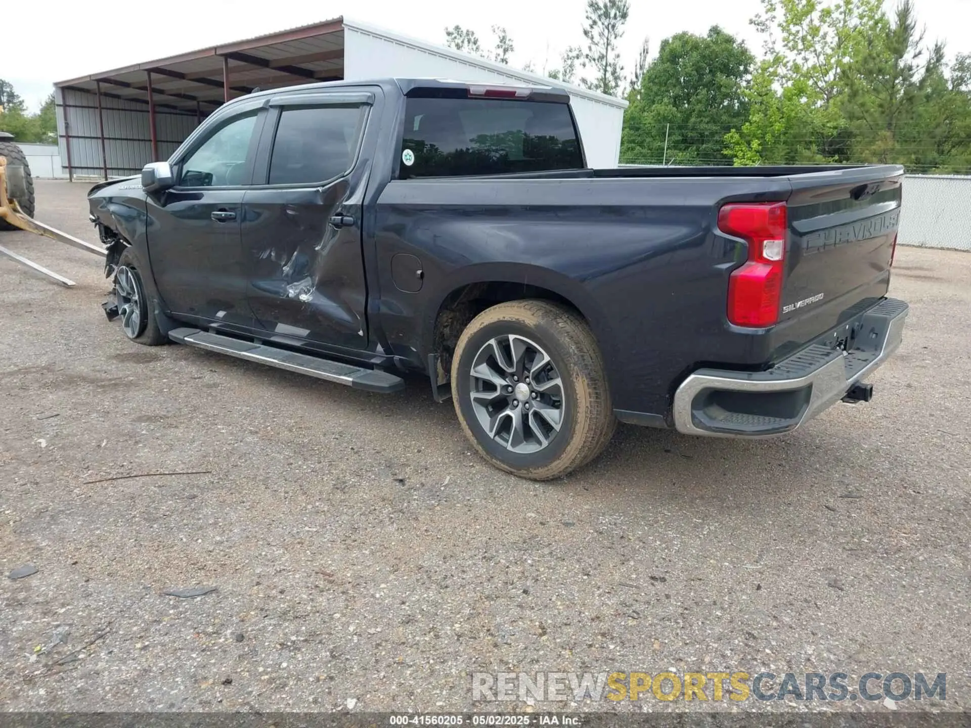3 Photograph of a damaged car 2GCPACED6N1516884 CHEVROLET SILVERADO 1500 2022