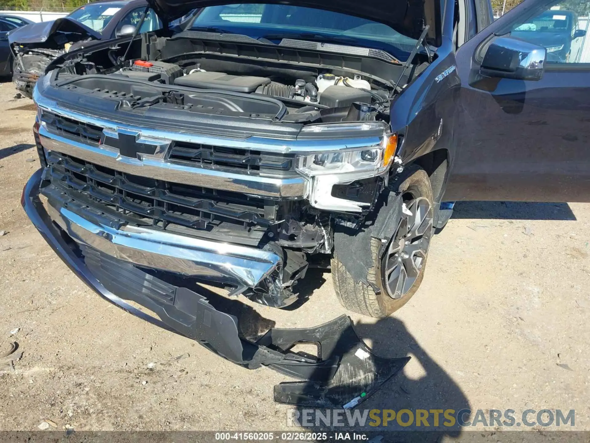 6 Photograph of a damaged car 2GCPACED6N1516884 CHEVROLET SILVERADO 1500 2022