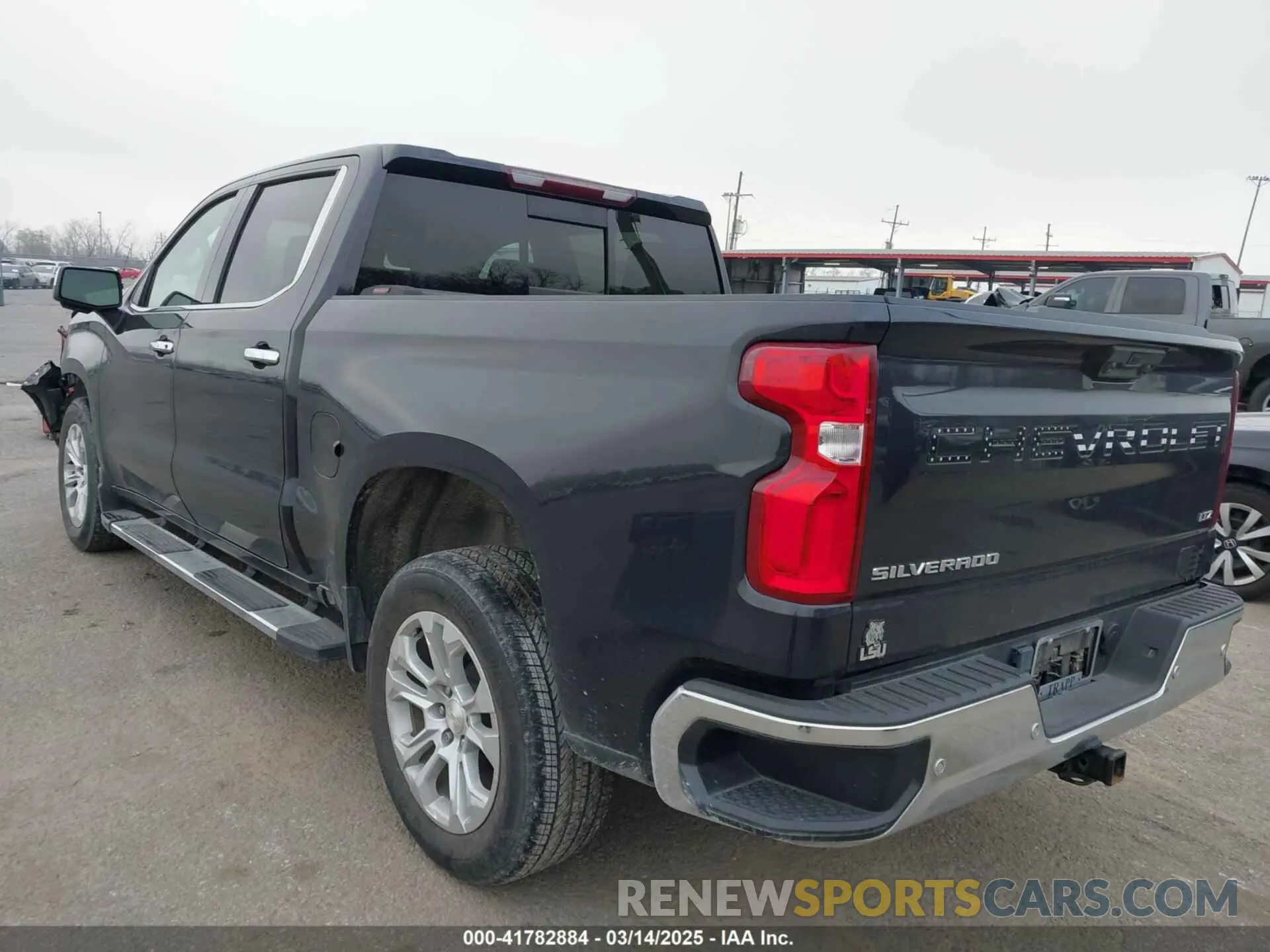 3 Photograph of a damaged car 2GCPAEED6N1510451 CHEVROLET SILVERADO 1500 2022
