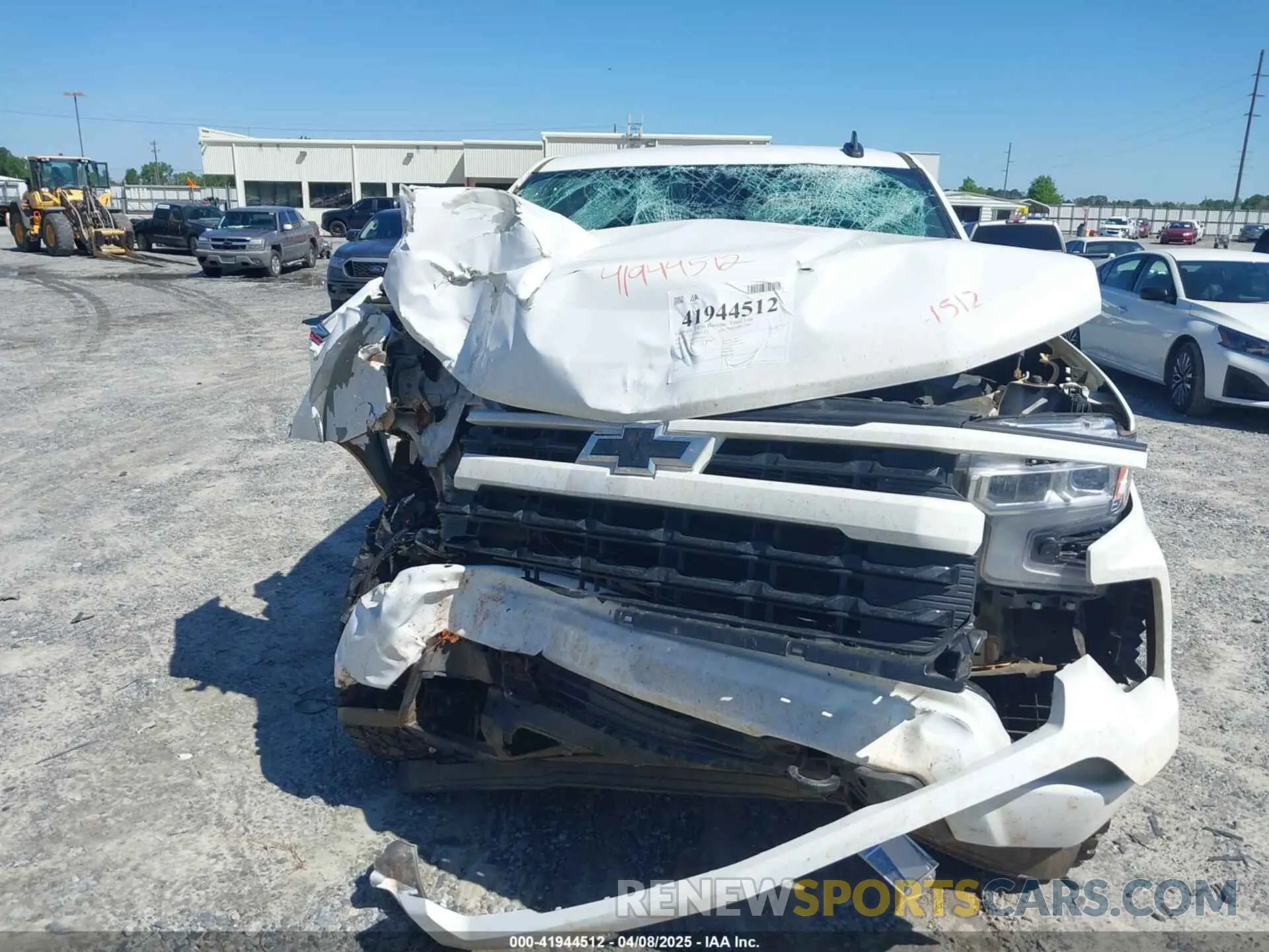 12 Photograph of a damaged car 2GCUDEED2N1519237 CHEVROLET SILVERADO 1500 2022