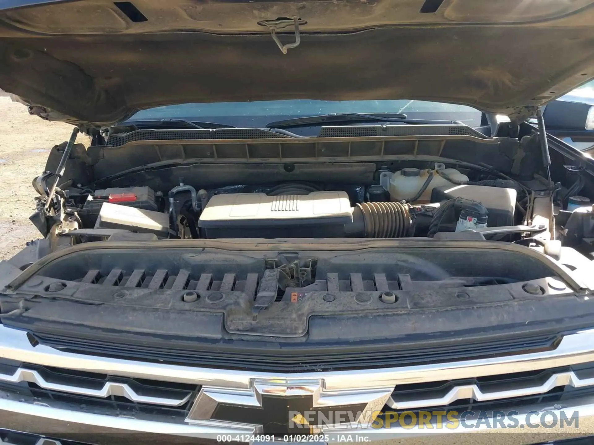 10 Photograph of a damaged car 2GCUDGED0N1506336 CHEVROLET SILVERADO 1500 2022