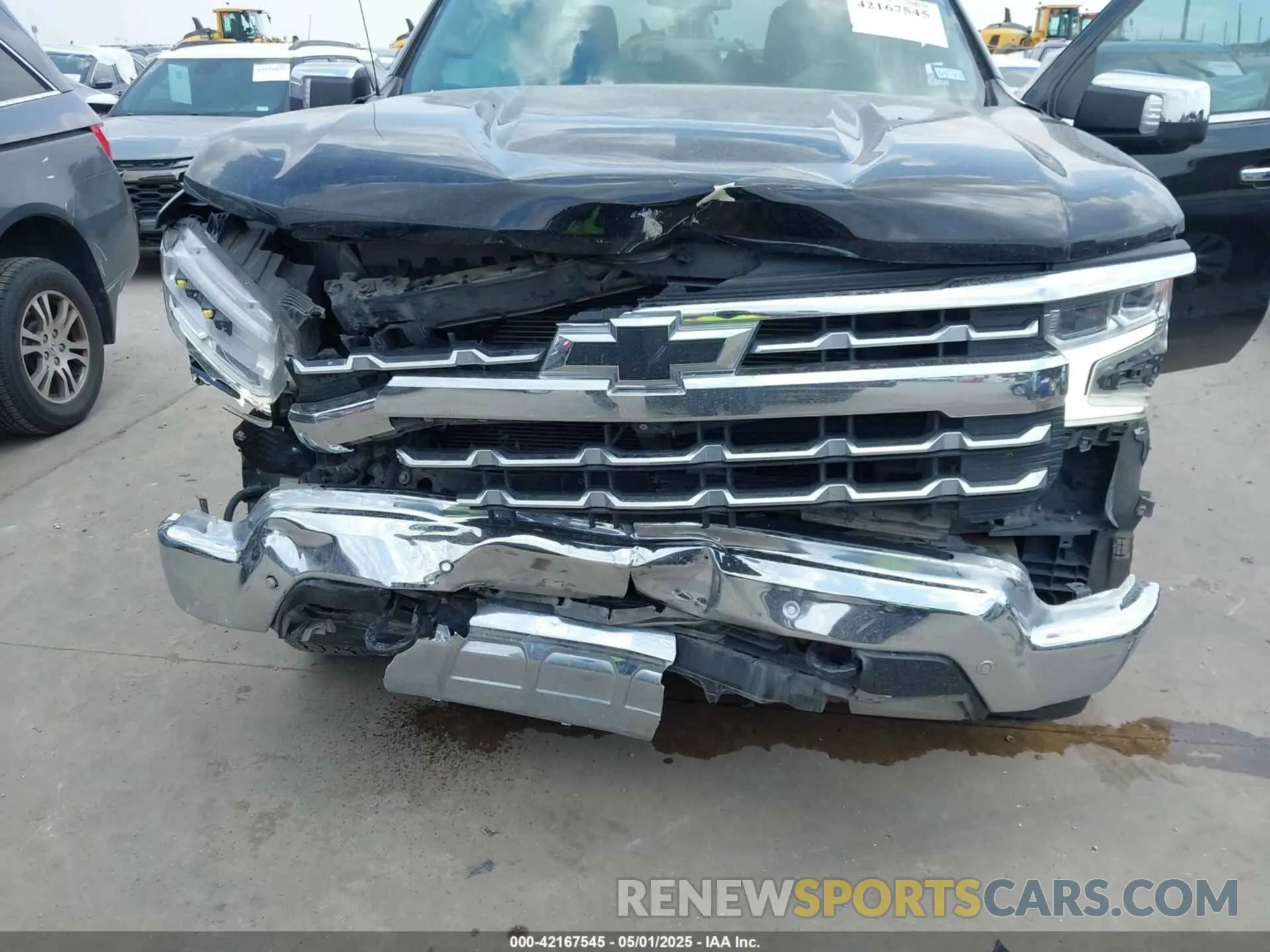 6 Photograph of a damaged car 2GCUDGED5N1513606 CHEVROLET SILVERADO 1500 2022