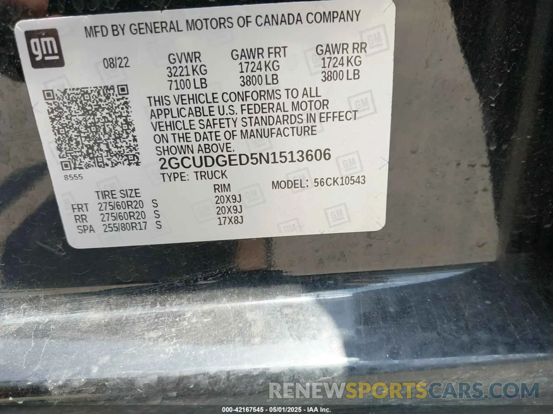 9 Photograph of a damaged car 2GCUDGED5N1513606 CHEVROLET SILVERADO 1500 2022