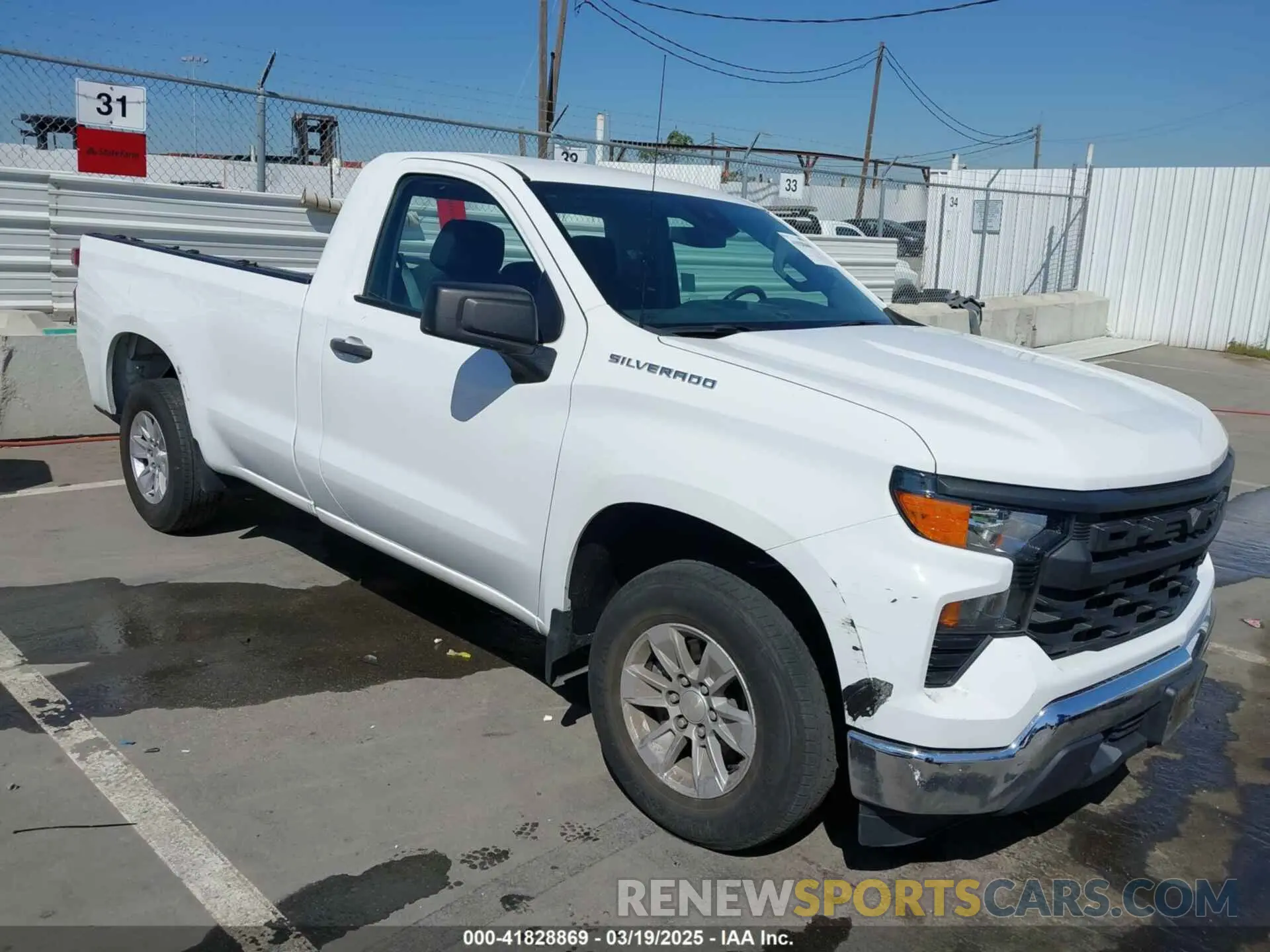 1 Photograph of a damaged car 3GCNAAED2NG689420 CHEVROLET SILVERADO 1500 2022