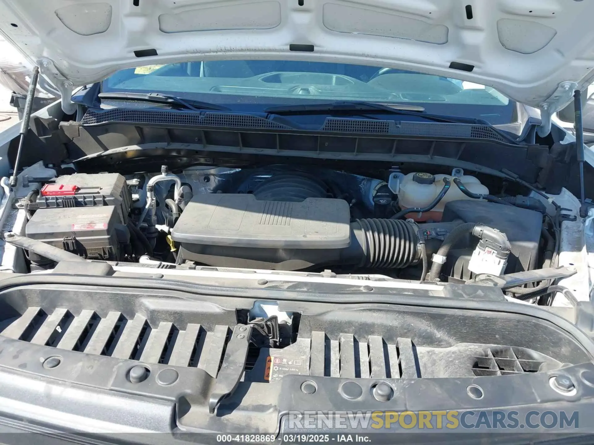 10 Photograph of a damaged car 3GCNAAED2NG689420 CHEVROLET SILVERADO 1500 2022