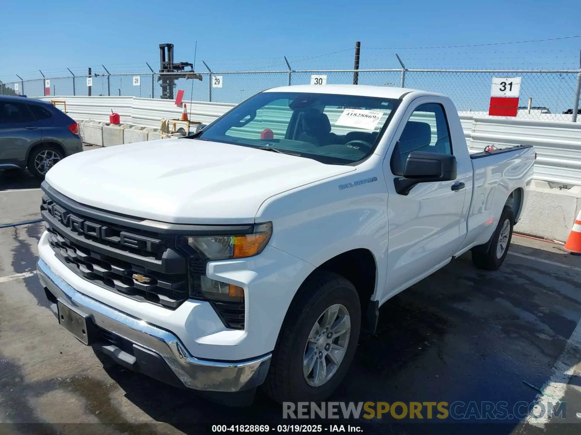 2 Photograph of a damaged car 3GCNAAED2NG689420 CHEVROLET SILVERADO 1500 2022