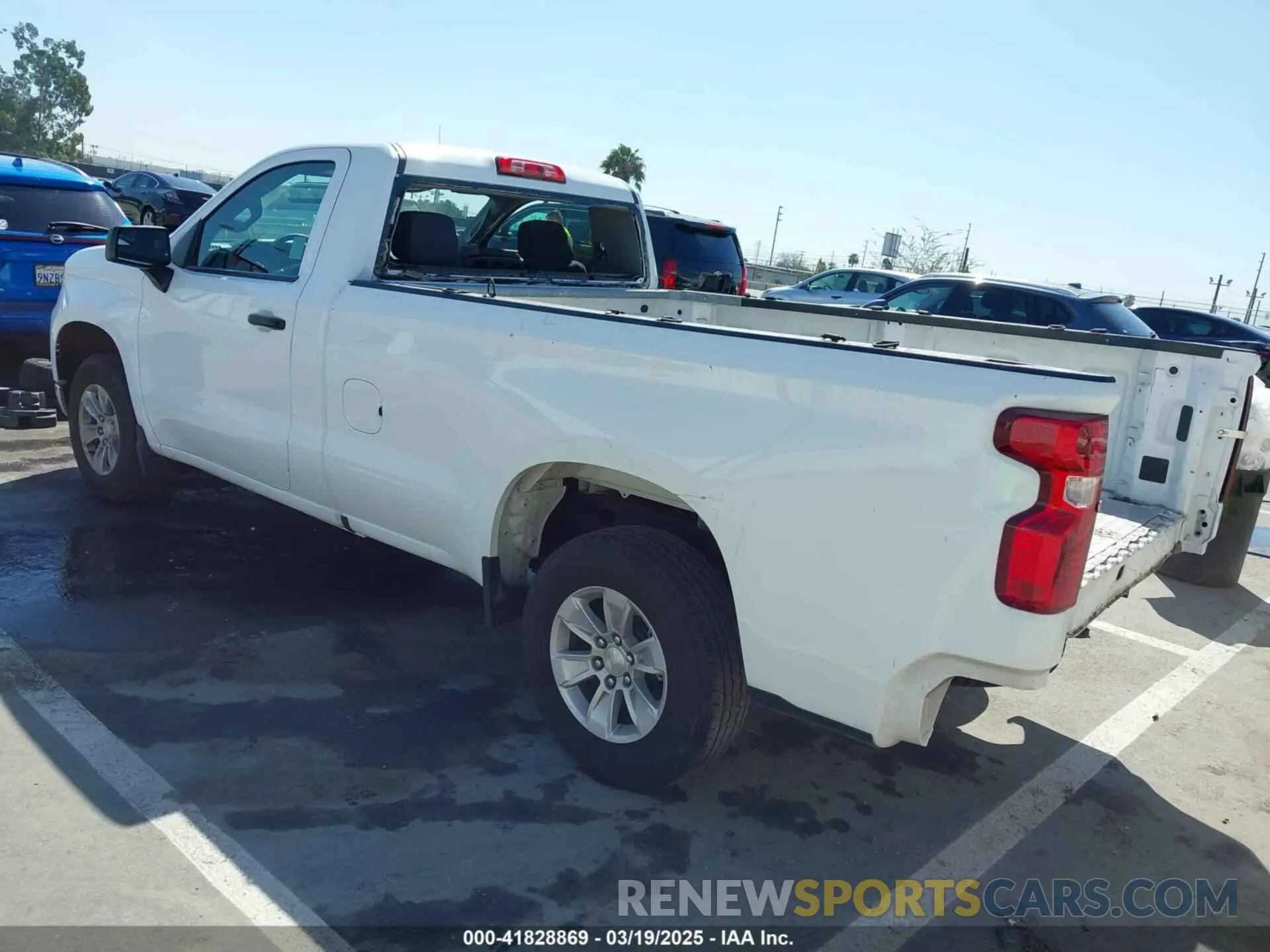 3 Photograph of a damaged car 3GCNAAED2NG689420 CHEVROLET SILVERADO 1500 2022