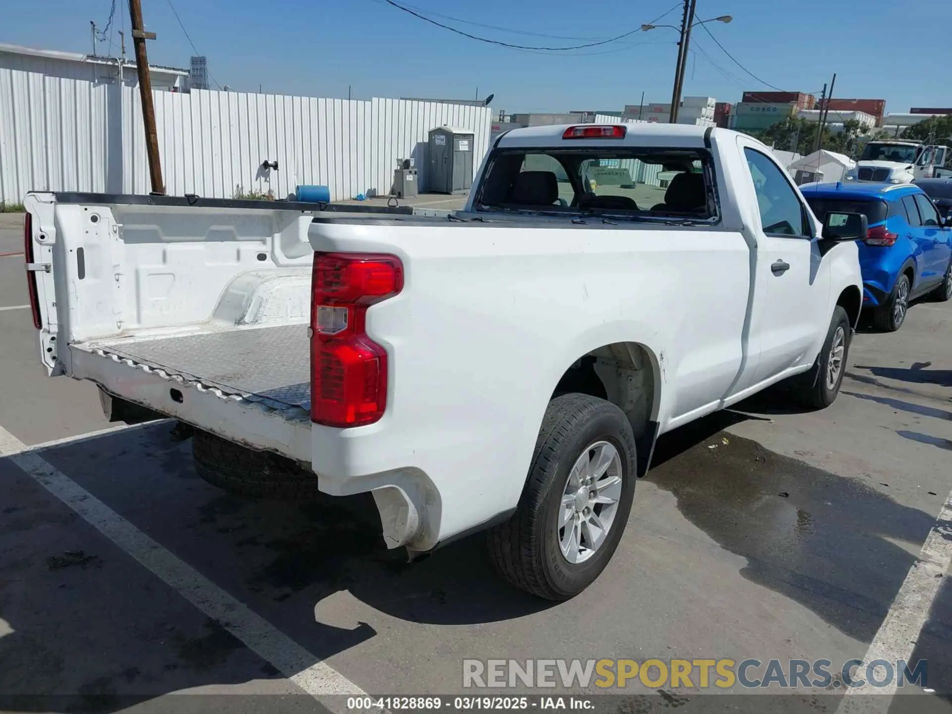 4 Photograph of a damaged car 3GCNAAED2NG689420 CHEVROLET SILVERADO 1500 2022