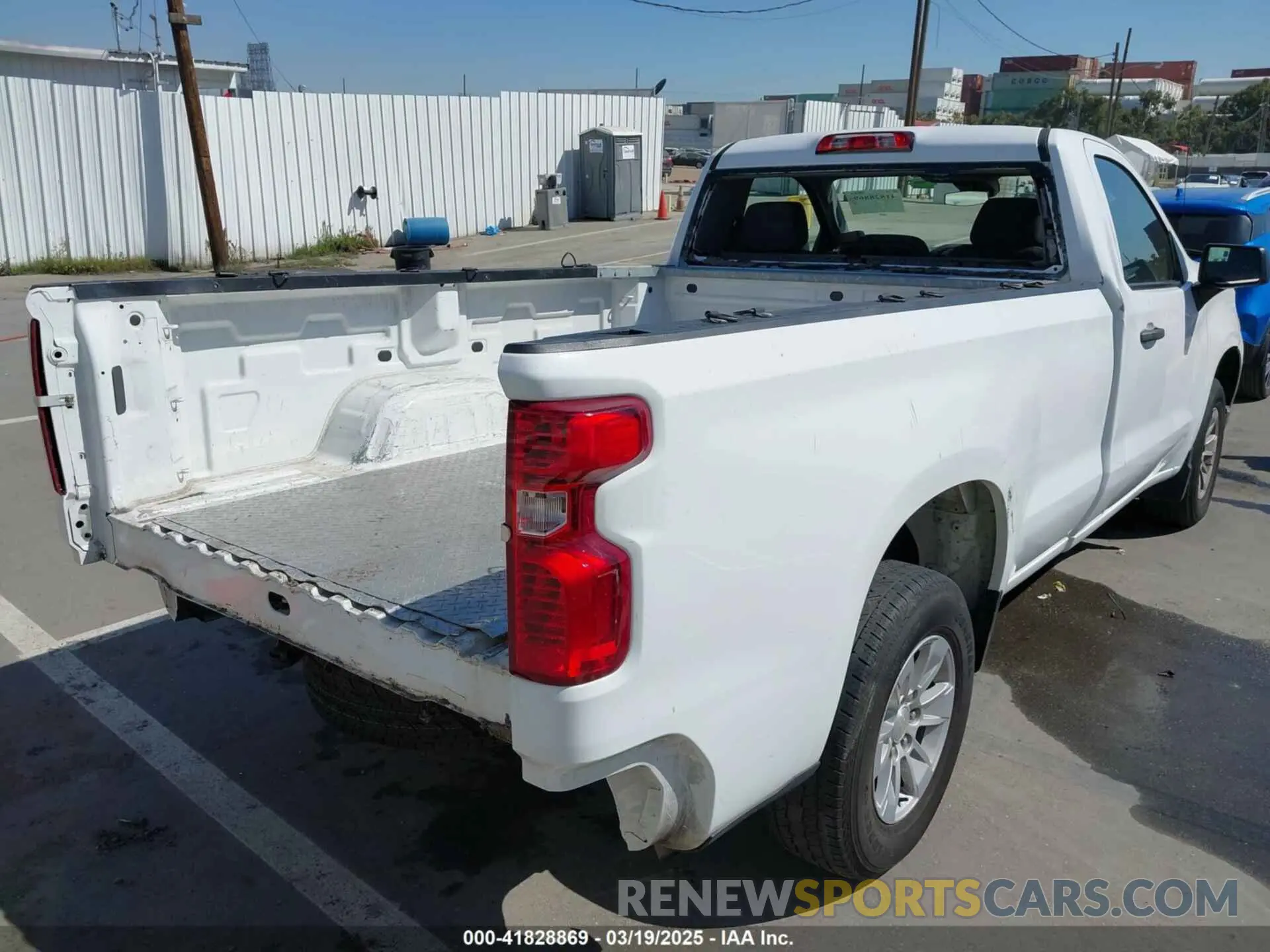 6 Photograph of a damaged car 3GCNAAED2NG689420 CHEVROLET SILVERADO 1500 2022