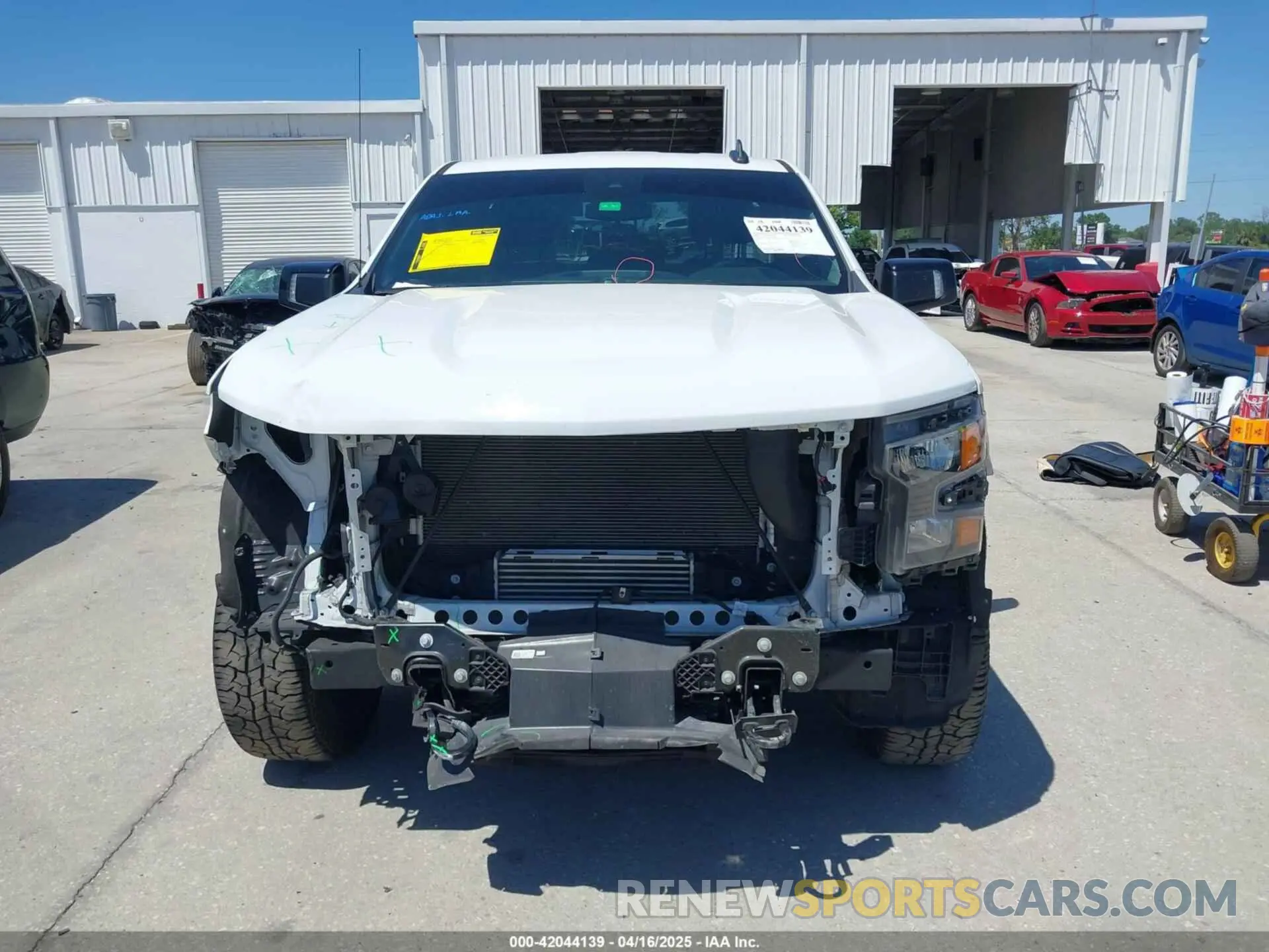 13 Photograph of a damaged car 3GCNAAEK6NG566881 CHEVROLET SILVERADO 1500 2022