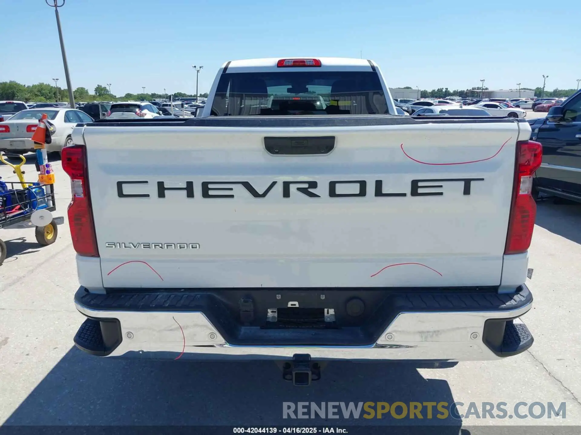 17 Photograph of a damaged car 3GCNAAEK6NG566881 CHEVROLET SILVERADO 1500 2022