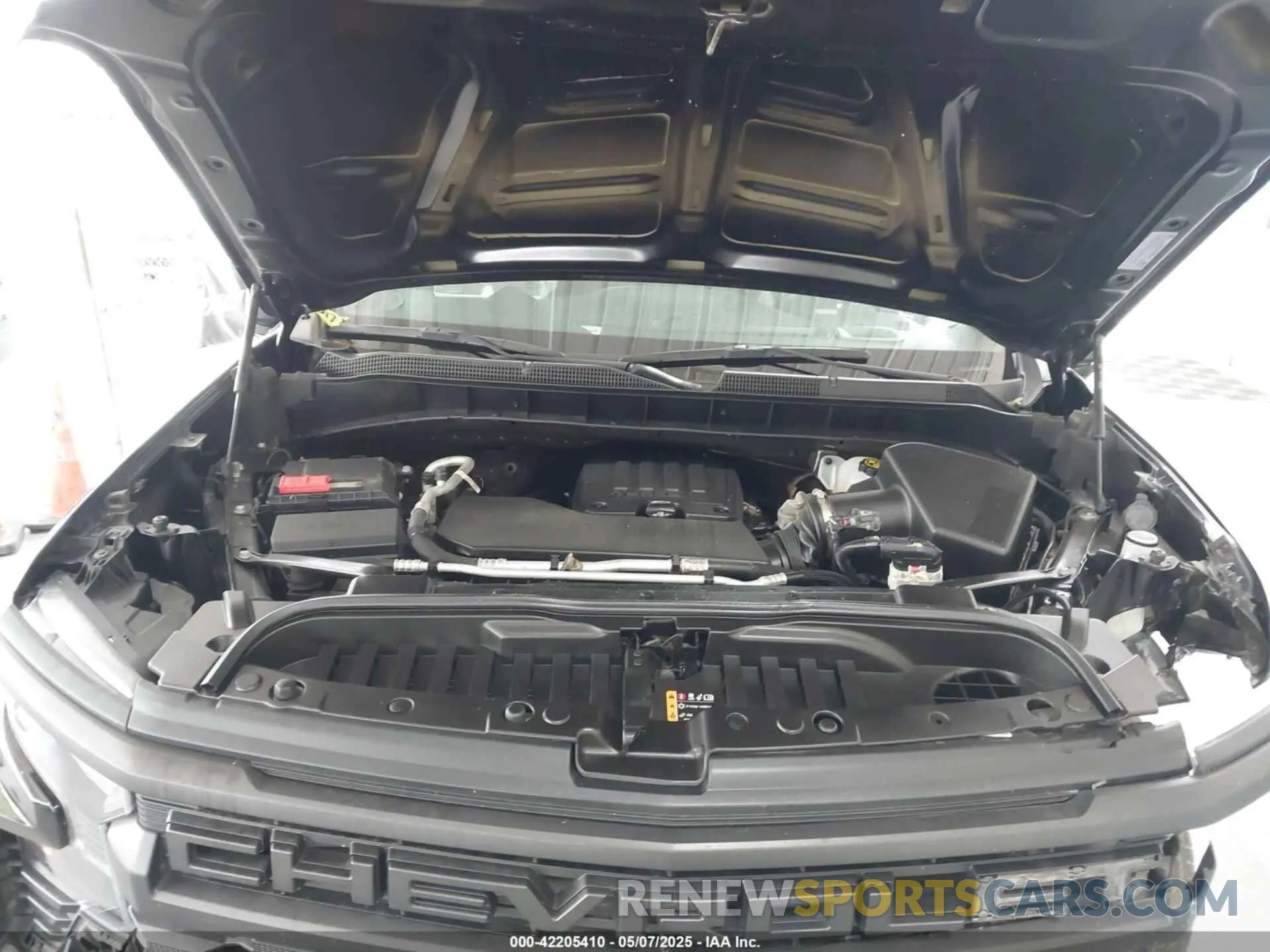 10 Photograph of a damaged car 3GCPAAEK8NG605513 CHEVROLET SILVERADO 1500 2022