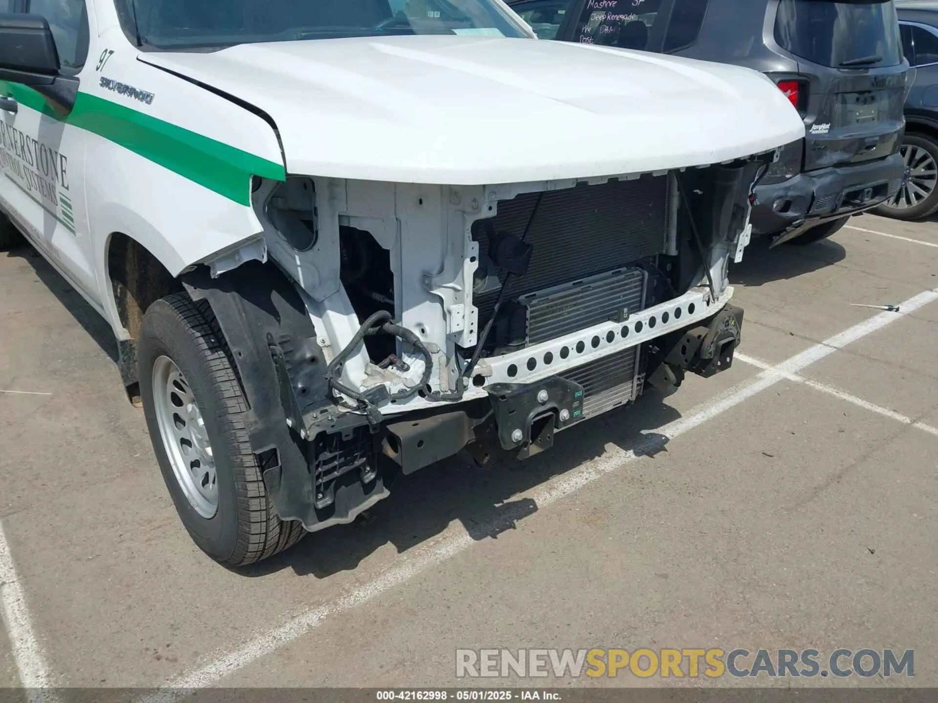 17 Photograph of a damaged car 3GCPAAEK8NG633456 CHEVROLET SILVERADO 1500 2022