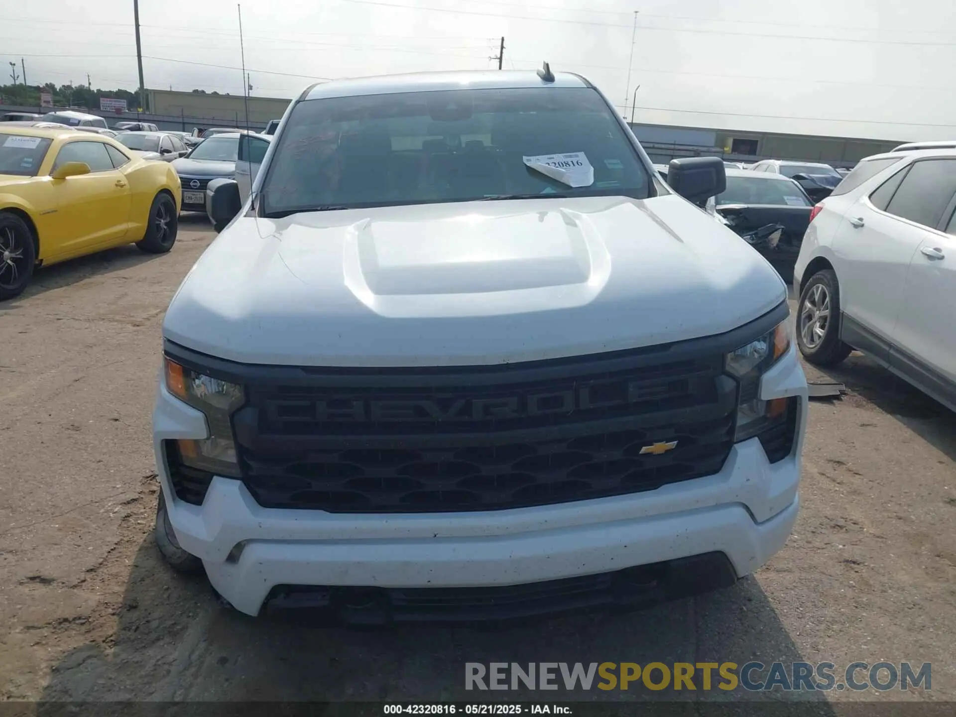 12 Photograph of a damaged car 3GCPABEK1NG535102 CHEVROLET SILVERADO 1500 2022