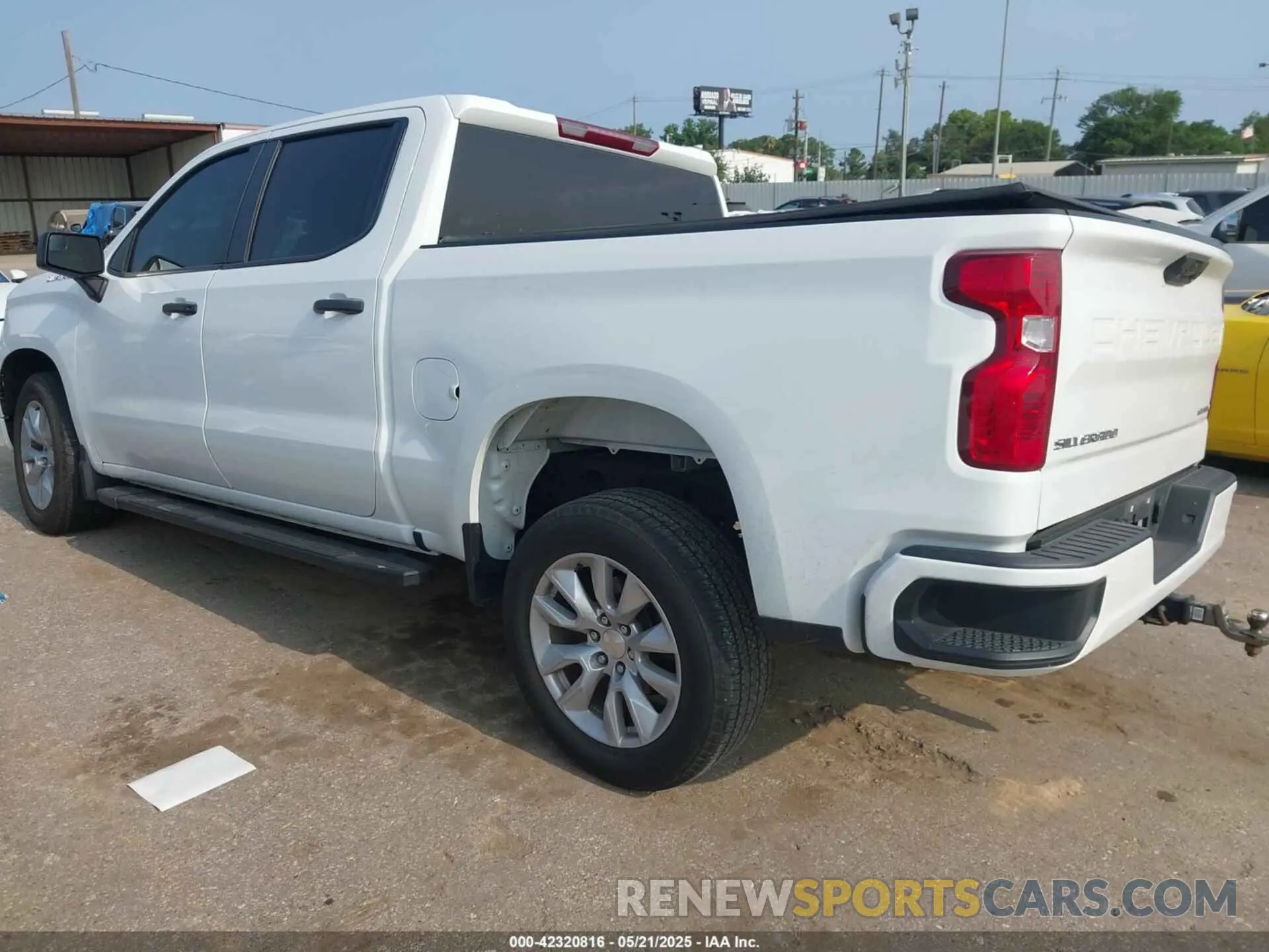 3 Photograph of a damaged car 3GCPABEK1NG535102 CHEVROLET SILVERADO 1500 2022