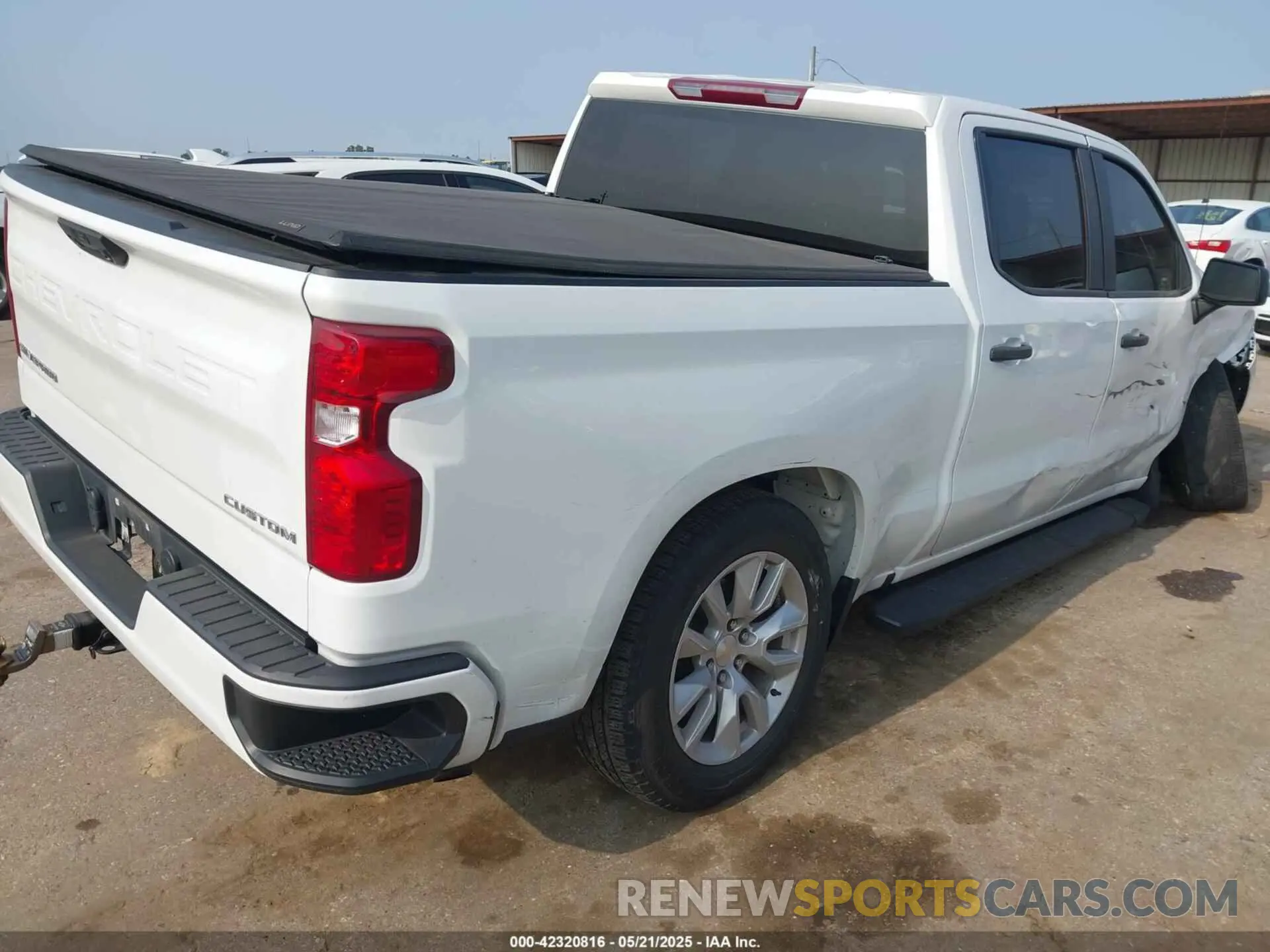 4 Photograph of a damaged car 3GCPABEK1NG535102 CHEVROLET SILVERADO 1500 2022