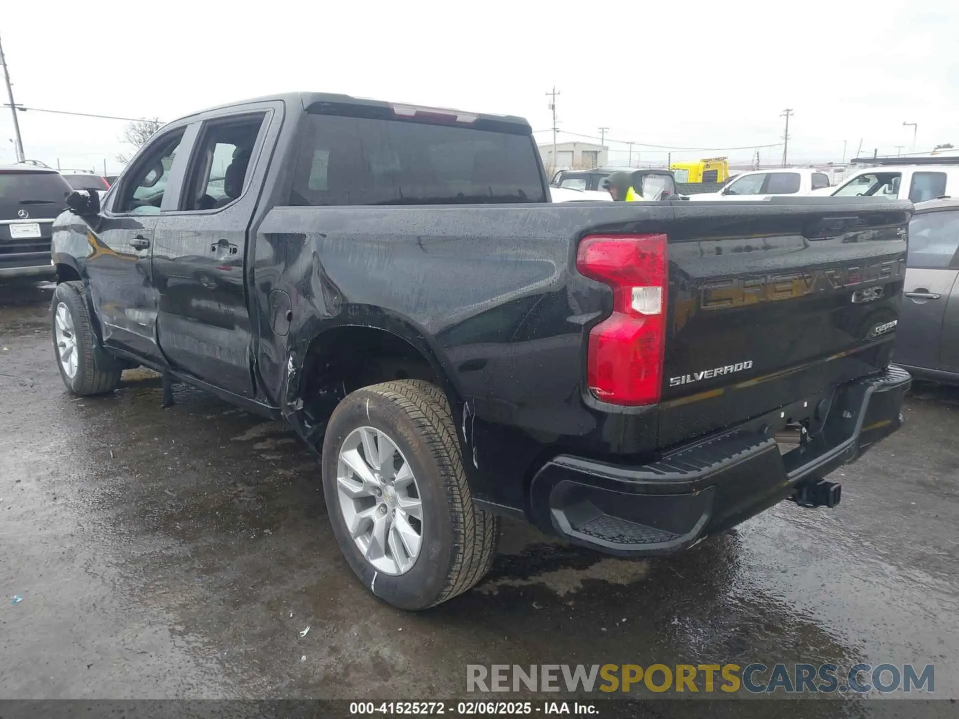 3 Photograph of a damaged car 3GCPABEK3NG513246 CHEVROLET SILVERADO 1500 2022