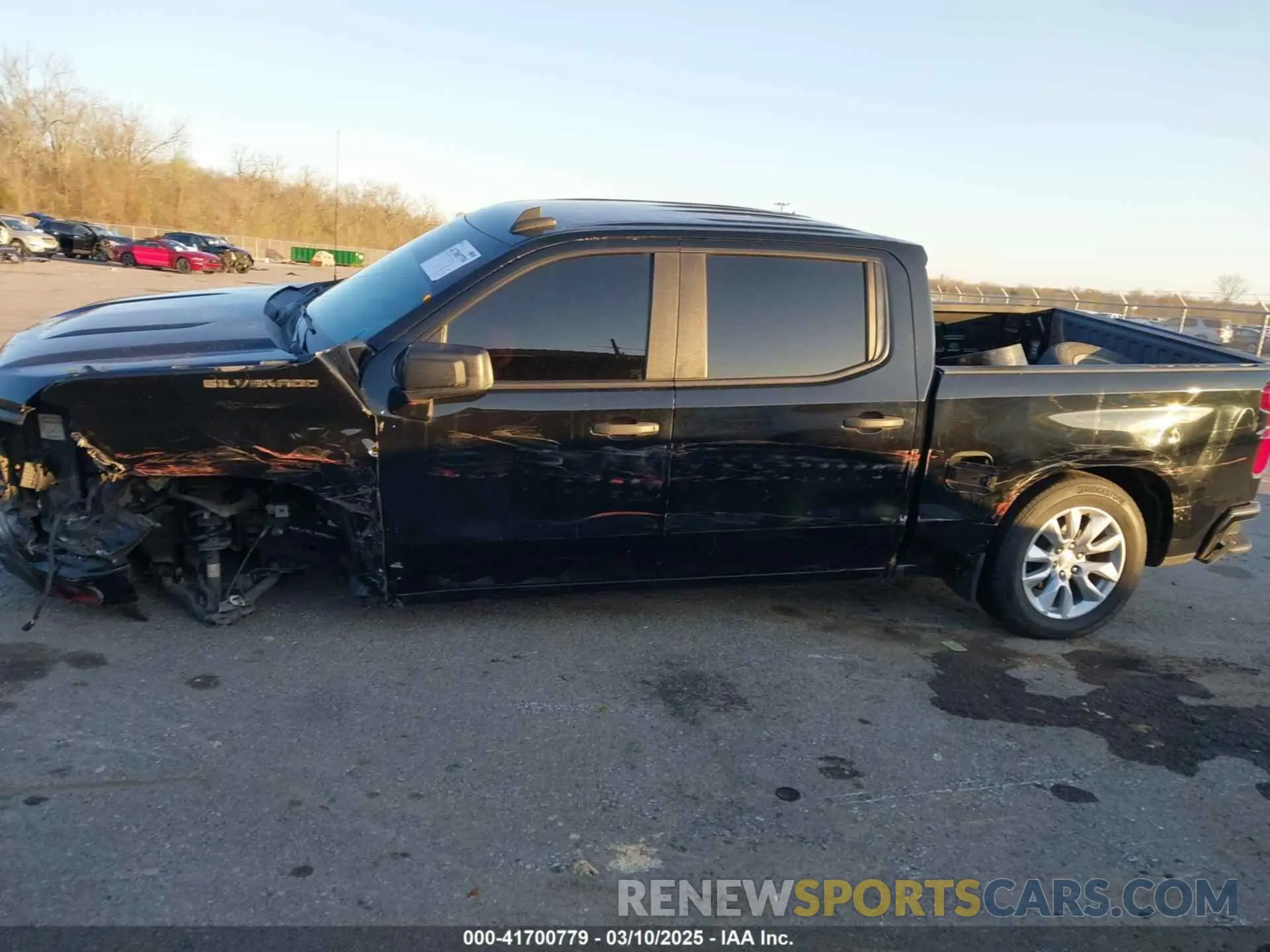 14 Photograph of a damaged car 3GCPABEK4NG512462 CHEVROLET SILVERADO 1500 2022