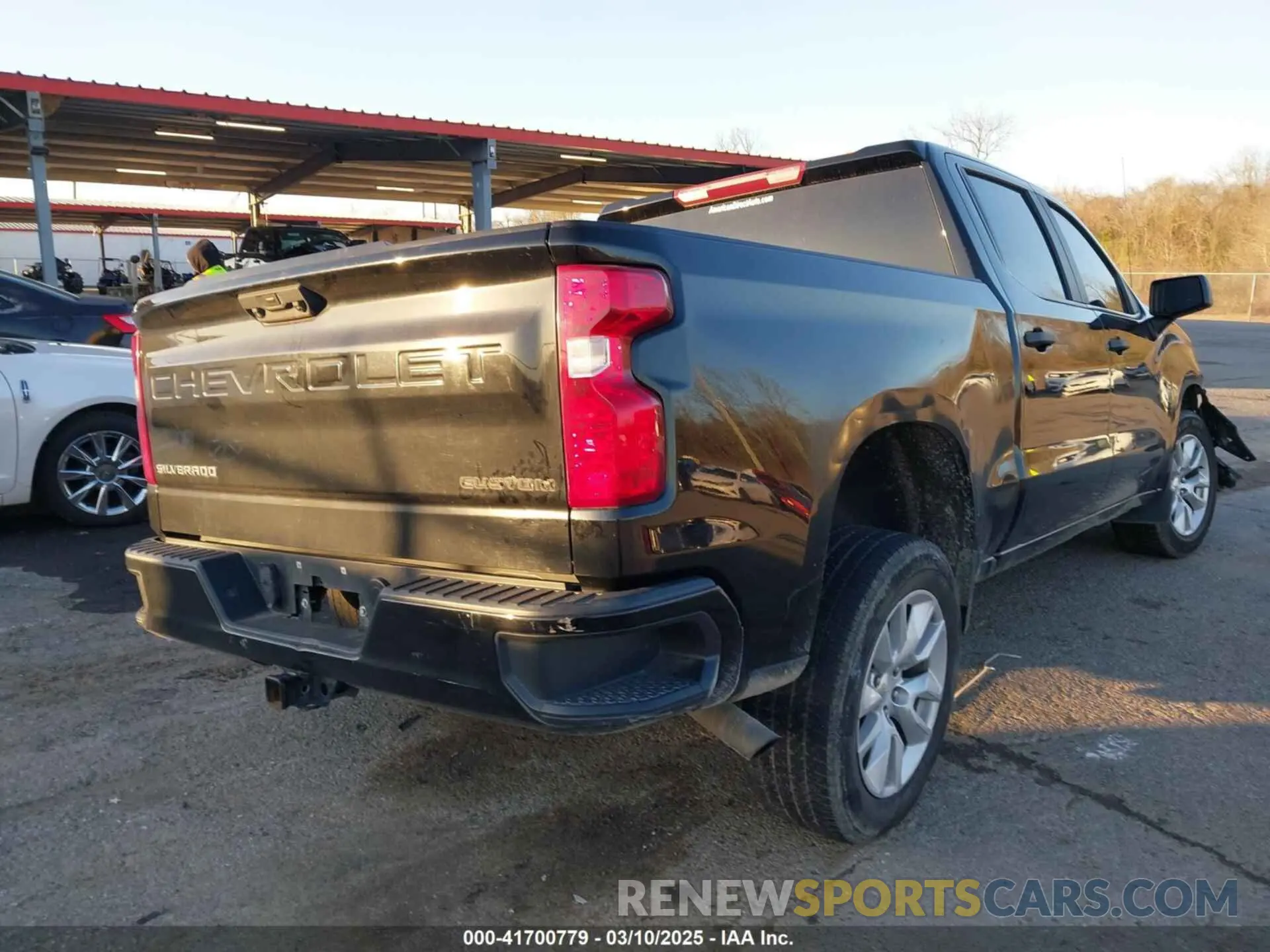 4 Photograph of a damaged car 3GCPABEK4NG512462 CHEVROLET SILVERADO 1500 2022