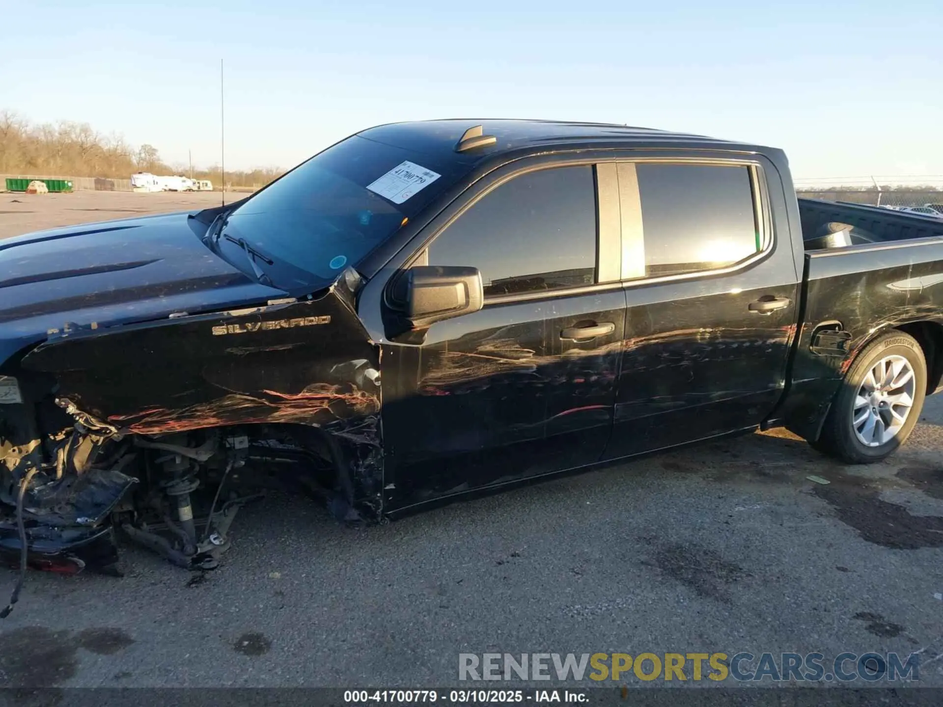 6 Photograph of a damaged car 3GCPABEK4NG512462 CHEVROLET SILVERADO 1500 2022