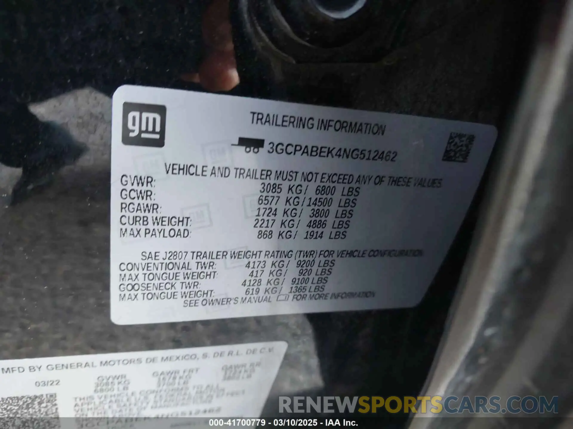 9 Photograph of a damaged car 3GCPABEK4NG512462 CHEVROLET SILVERADO 1500 2022