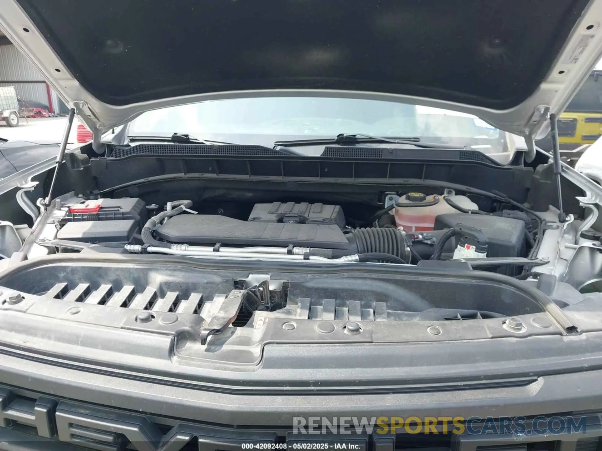 10 Photograph of a damaged car 3GCPABEK4NG591180 CHEVROLET SILVERADO 1500 2022