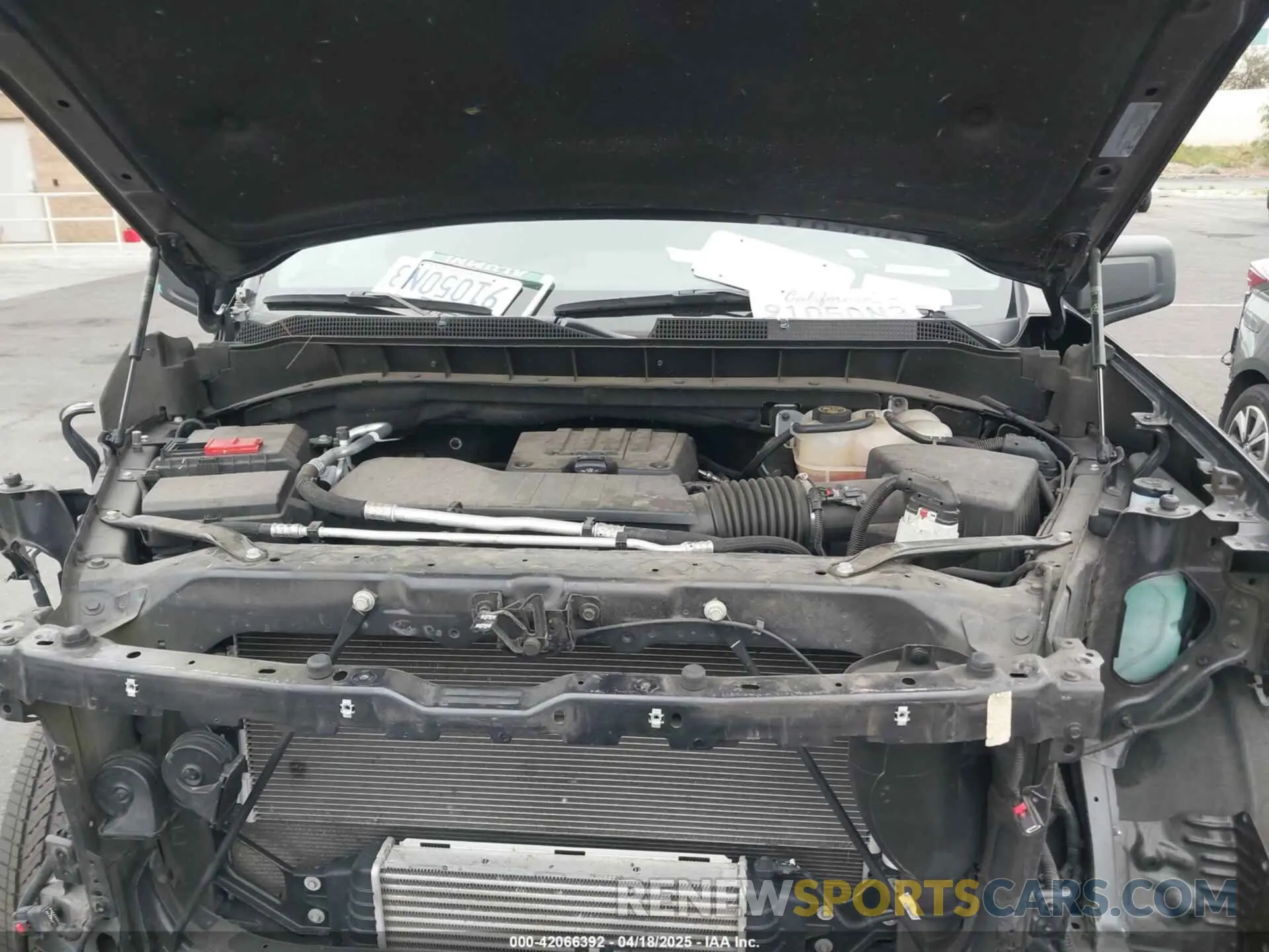 10 Photograph of a damaged car 3GCPABEK6NG640508 CHEVROLET SILVERADO 1500 2022