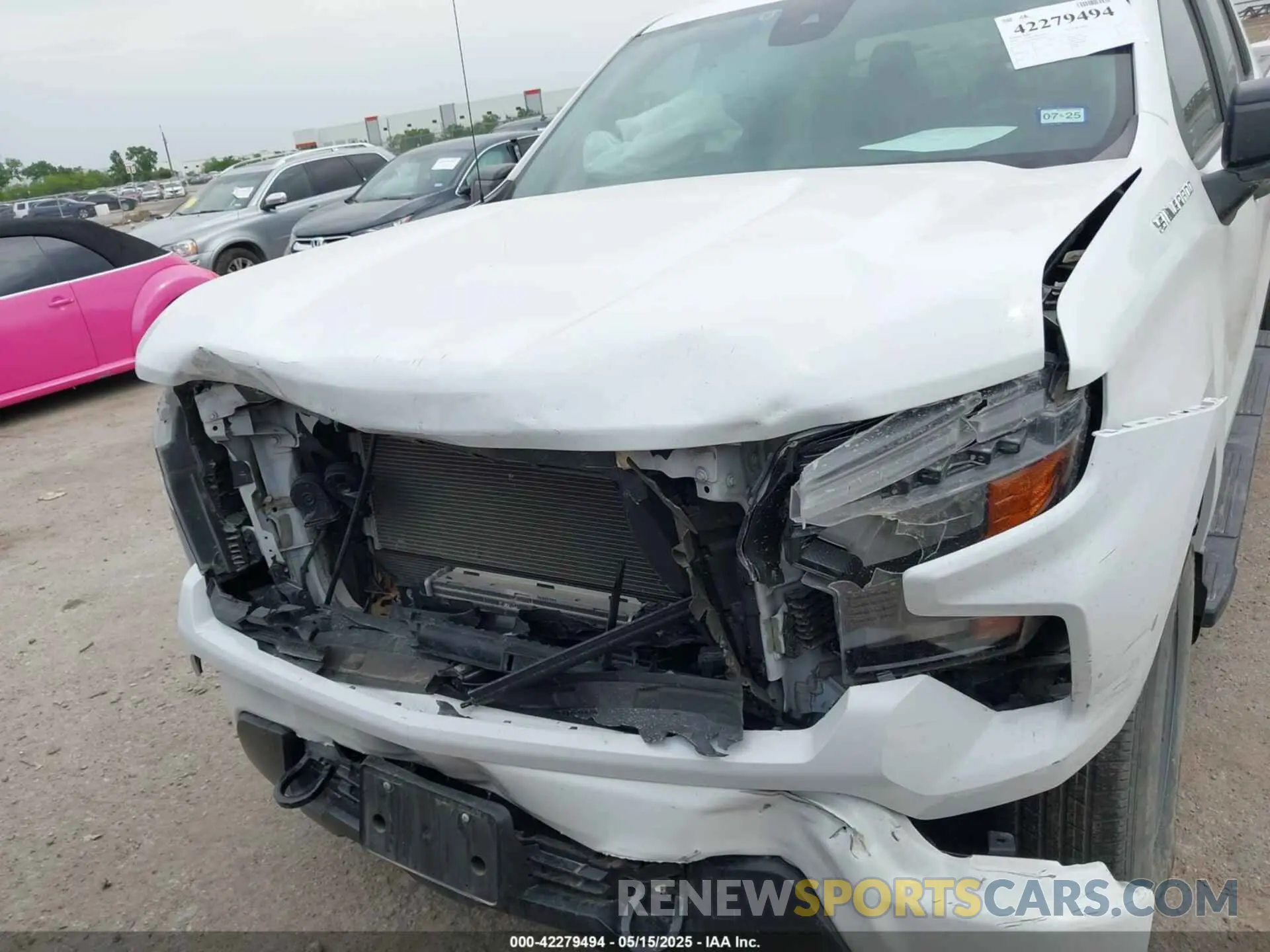 6 Photograph of a damaged car 3GCPABEKXNG567627 CHEVROLET SILVERADO 1500 2022
