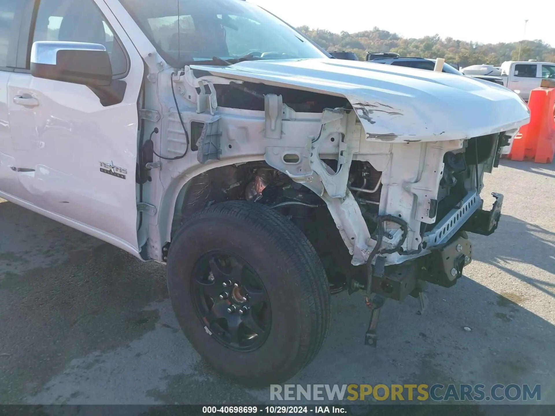 18 Photograph of a damaged car 3GCPACED9NG566847 CHEVROLET SILVERADO 1500 2022