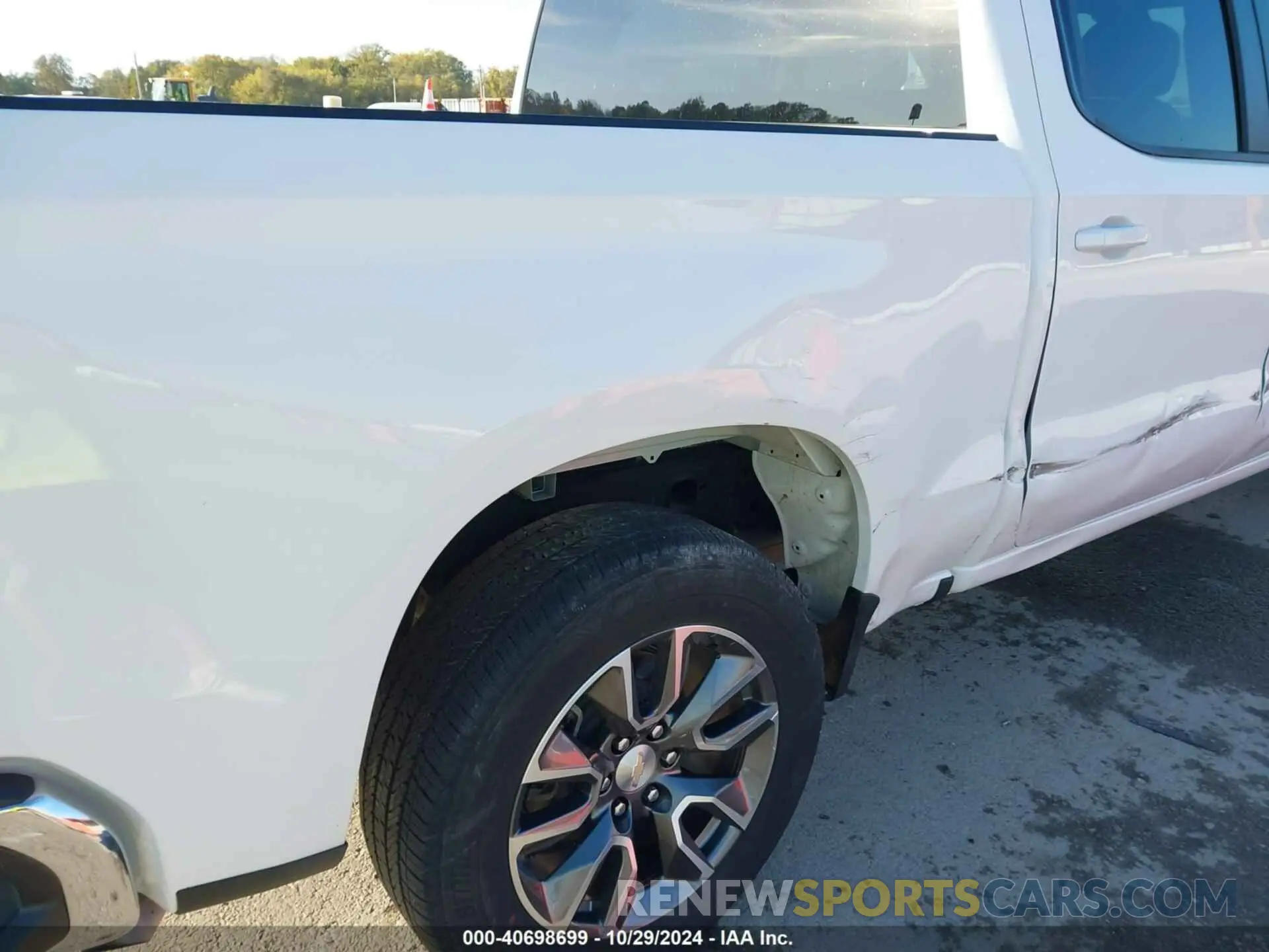 20 Photograph of a damaged car 3GCPACED9NG566847 CHEVROLET SILVERADO 1500 2022