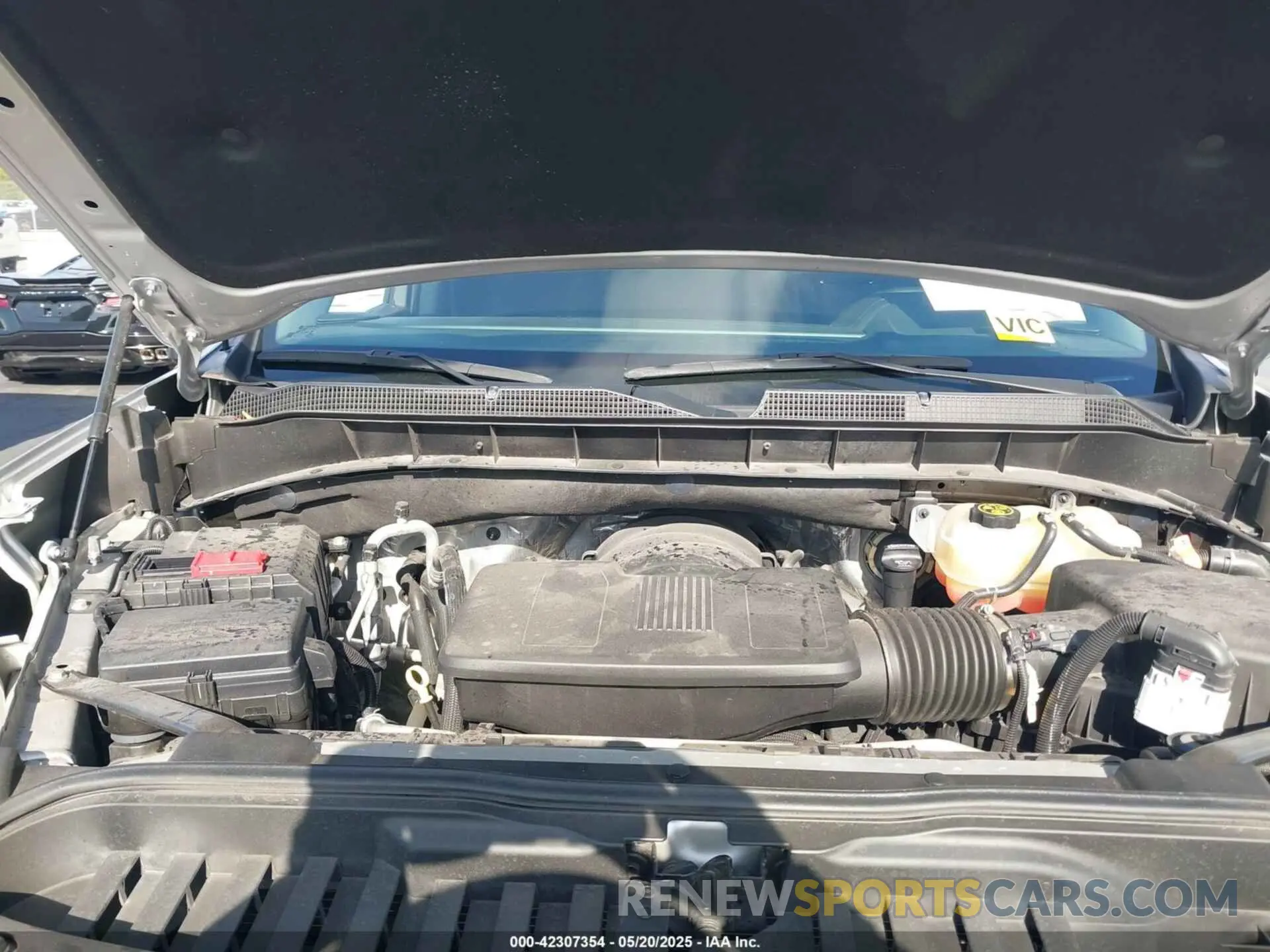 10 Photograph of a damaged car 3GCPADED1NG595135 CHEVROLET SILVERADO 1500 2022