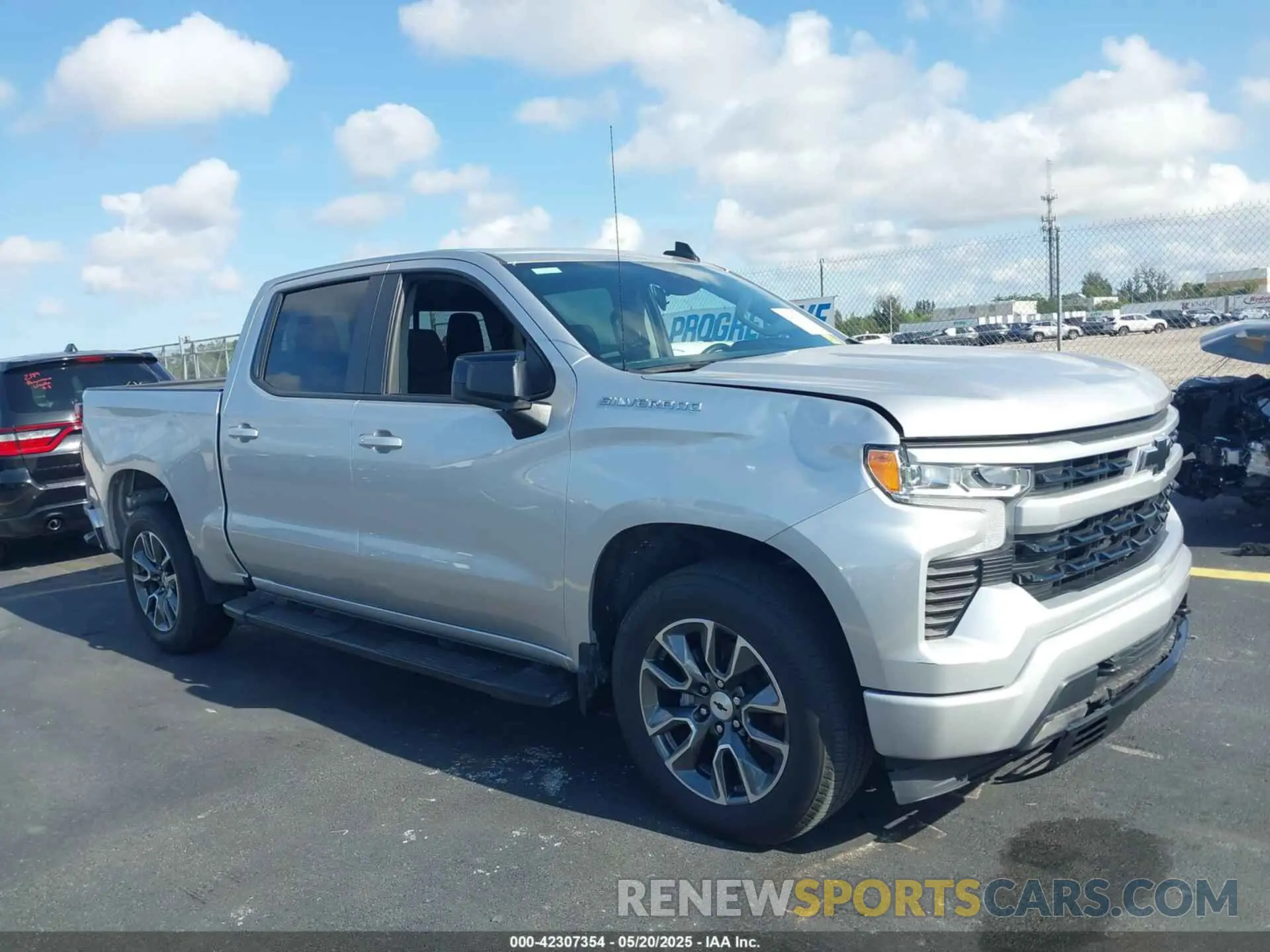 6 Photograph of a damaged car 3GCPADED1NG595135 CHEVROLET SILVERADO 1500 2022