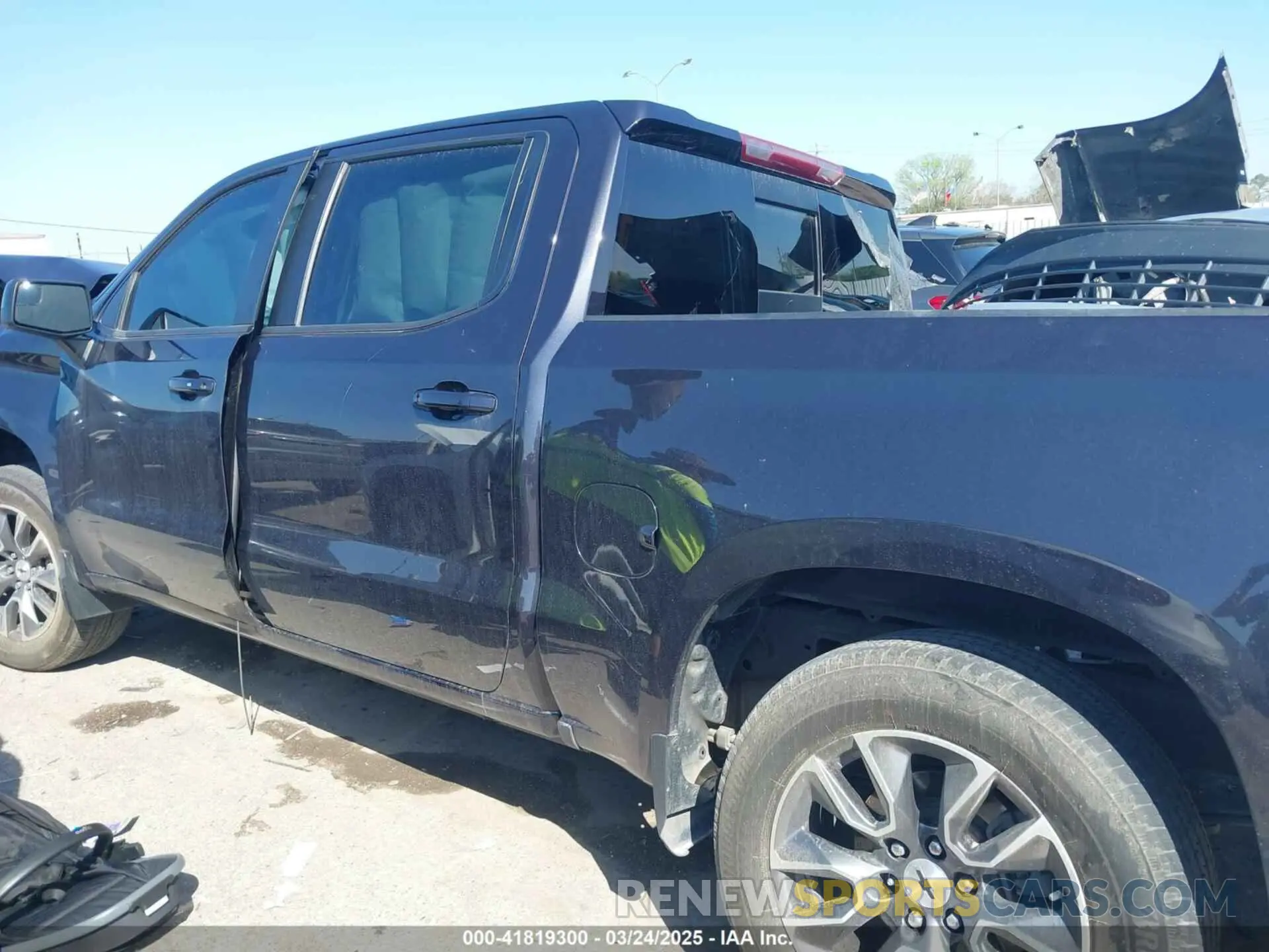 13 Photograph of a damaged car 3GCPADED4NG614504 CHEVROLET SILVERADO 1500 2022