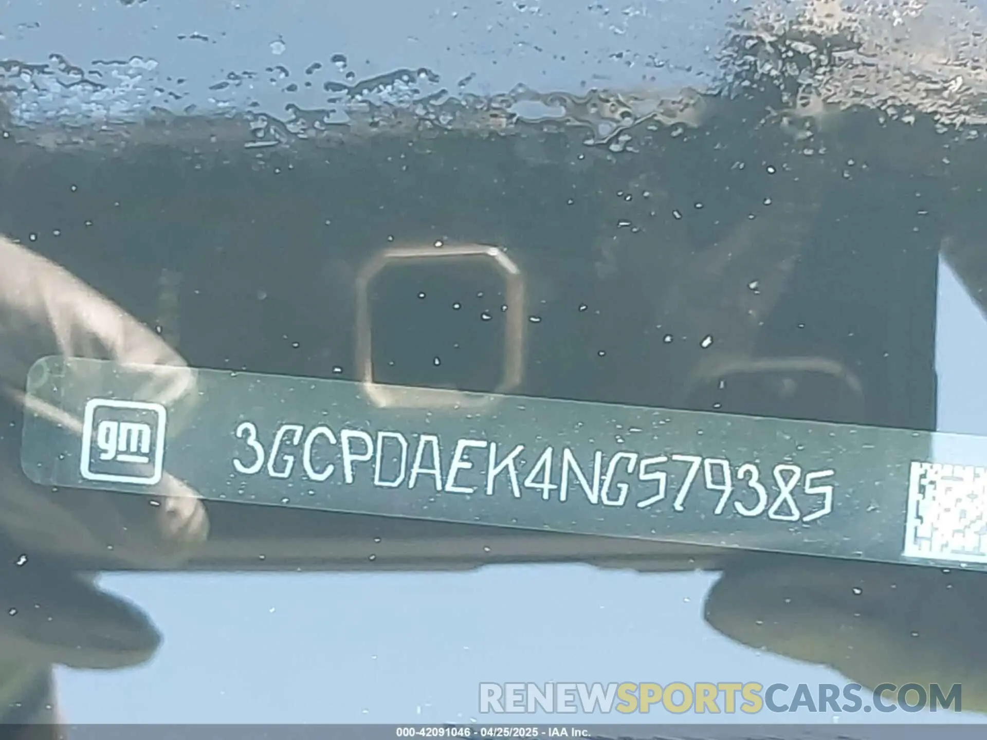 9 Photograph of a damaged car 3GCPDAEK4NG579385 CHEVROLET SILVERADO 1500 2022