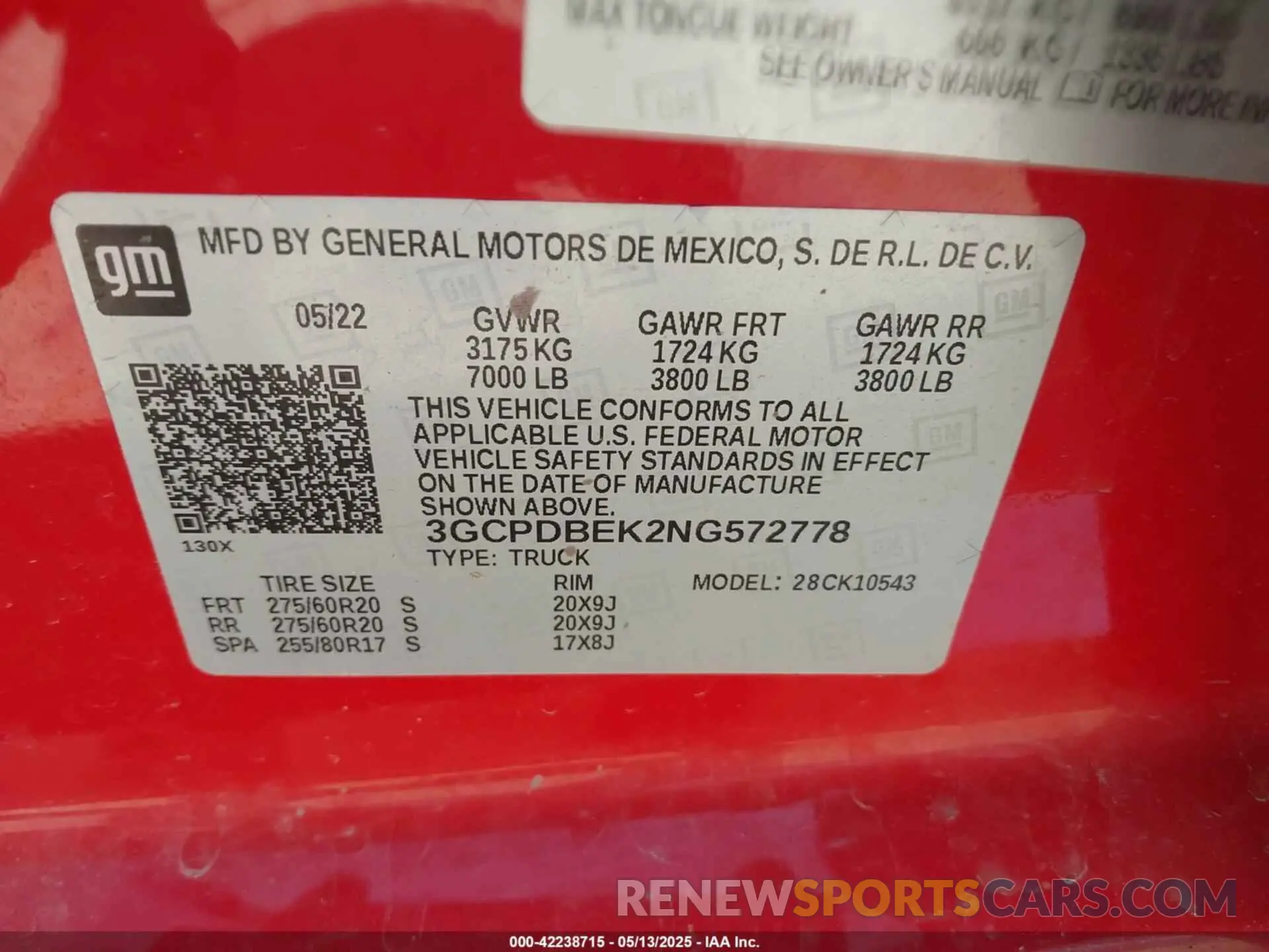 9 Photograph of a damaged car 3GCPDBEK2NG572778 CHEVROLET SILVERADO 1500 2022