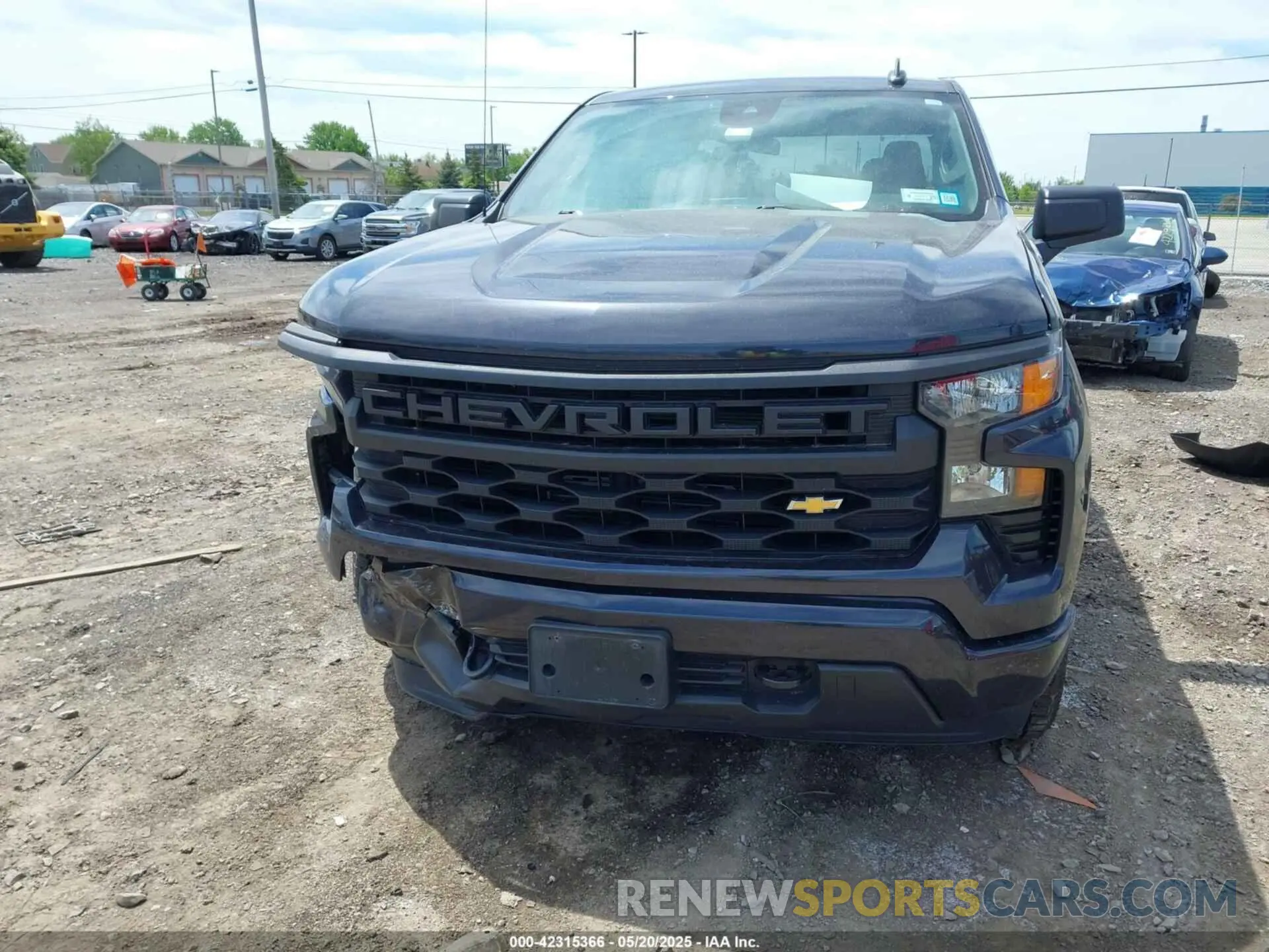 12 Photograph of a damaged car 3GCPDBEK2NG599186 CHEVROLET SILVERADO 1500 2022