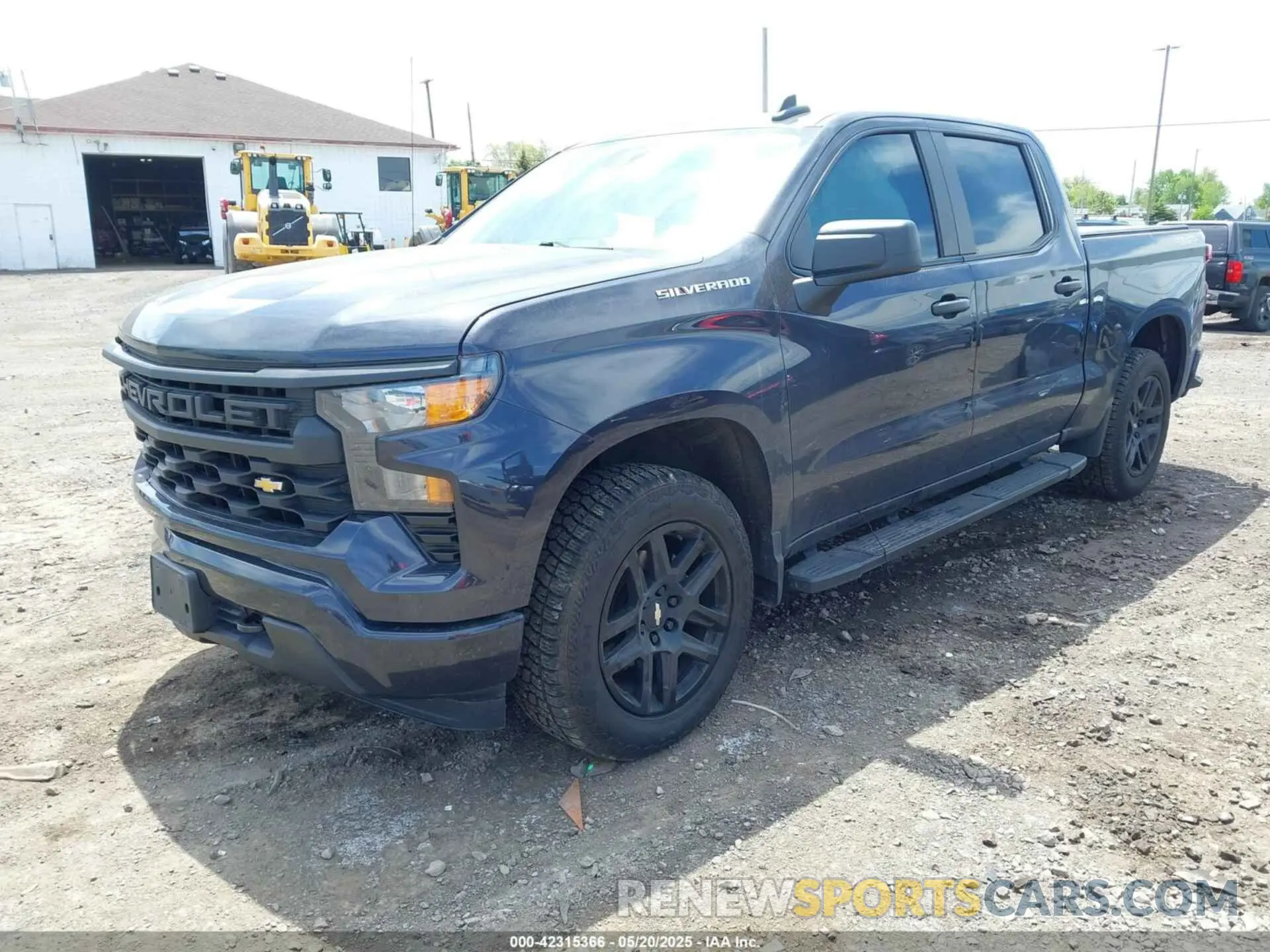 2 Photograph of a damaged car 3GCPDBEK2NG599186 CHEVROLET SILVERADO 1500 2022