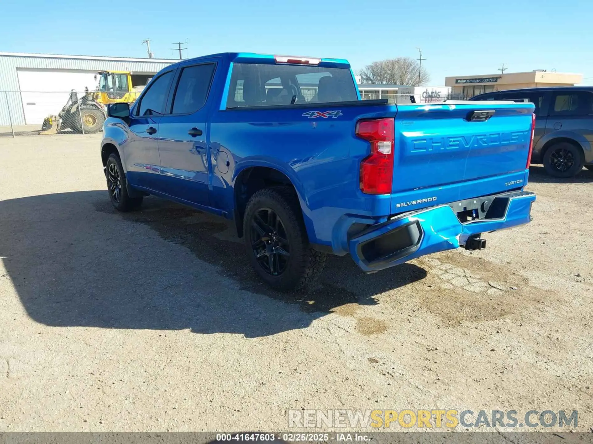 3 Photograph of a damaged car 3GCPDBEK3NG631658 CHEVROLET SILVERADO 1500 2022