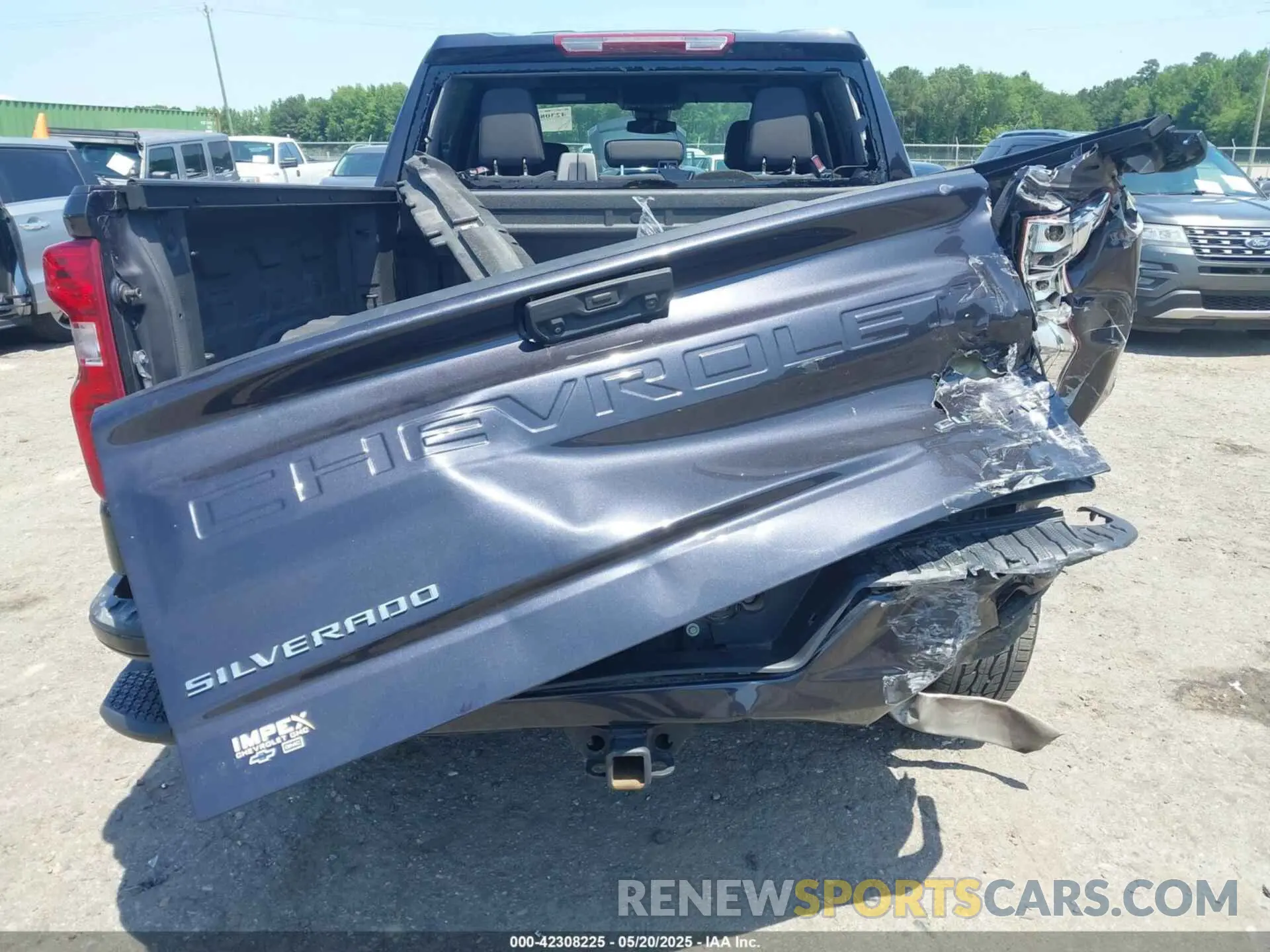 6 Photograph of a damaged car 3GCPDBEK7NG655624 CHEVROLET SILVERADO 1500 2022