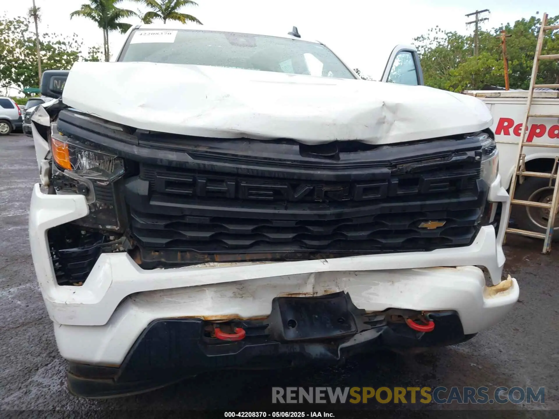 6 Photograph of a damaged car 3GCPDBEK8NG657348 CHEVROLET SILVERADO 1500 2022
