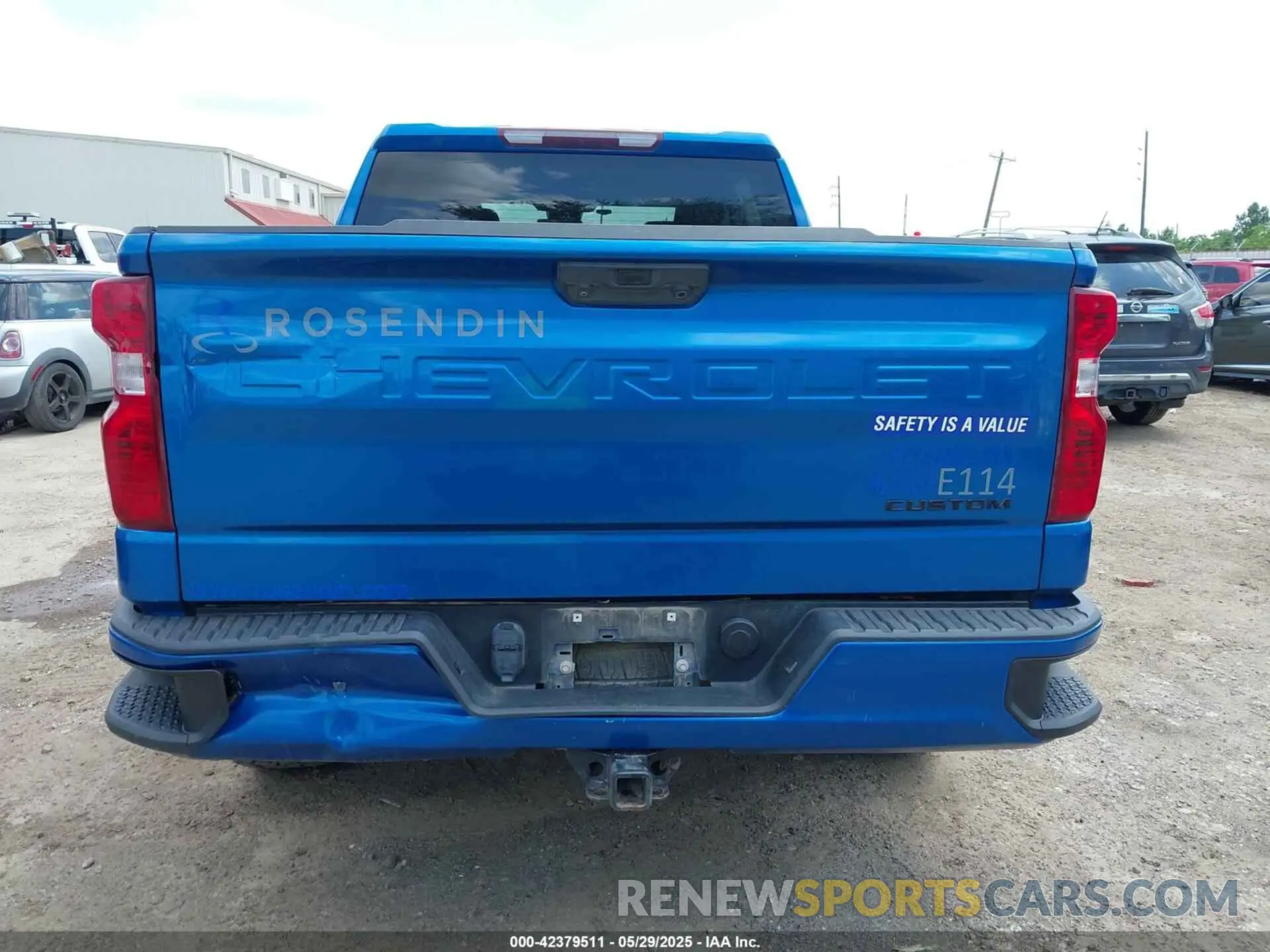 16 Photograph of a damaged car 3GCPDBEKXNG529077 CHEVROLET SILVERADO 1500 2022